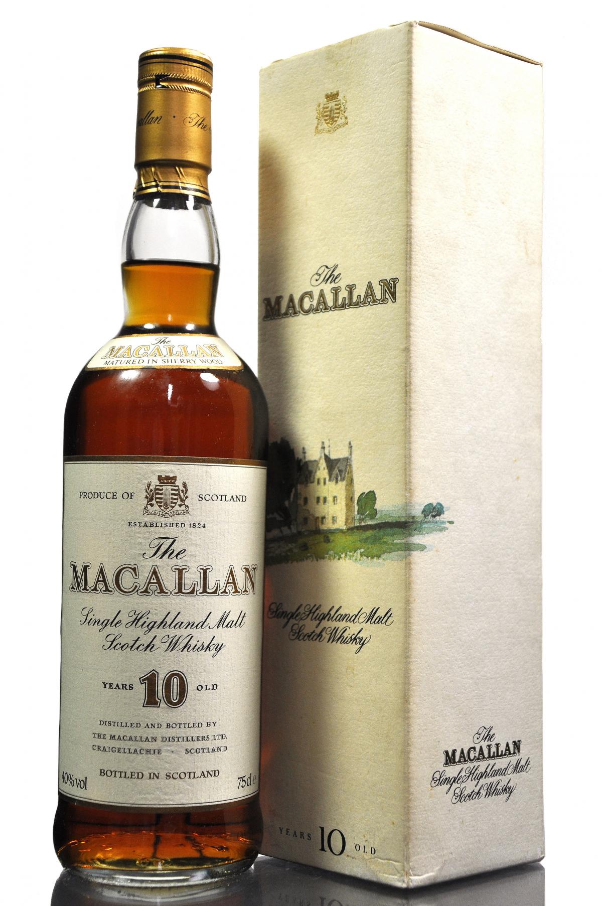 Macallan 10 Year Old - Circa 1990