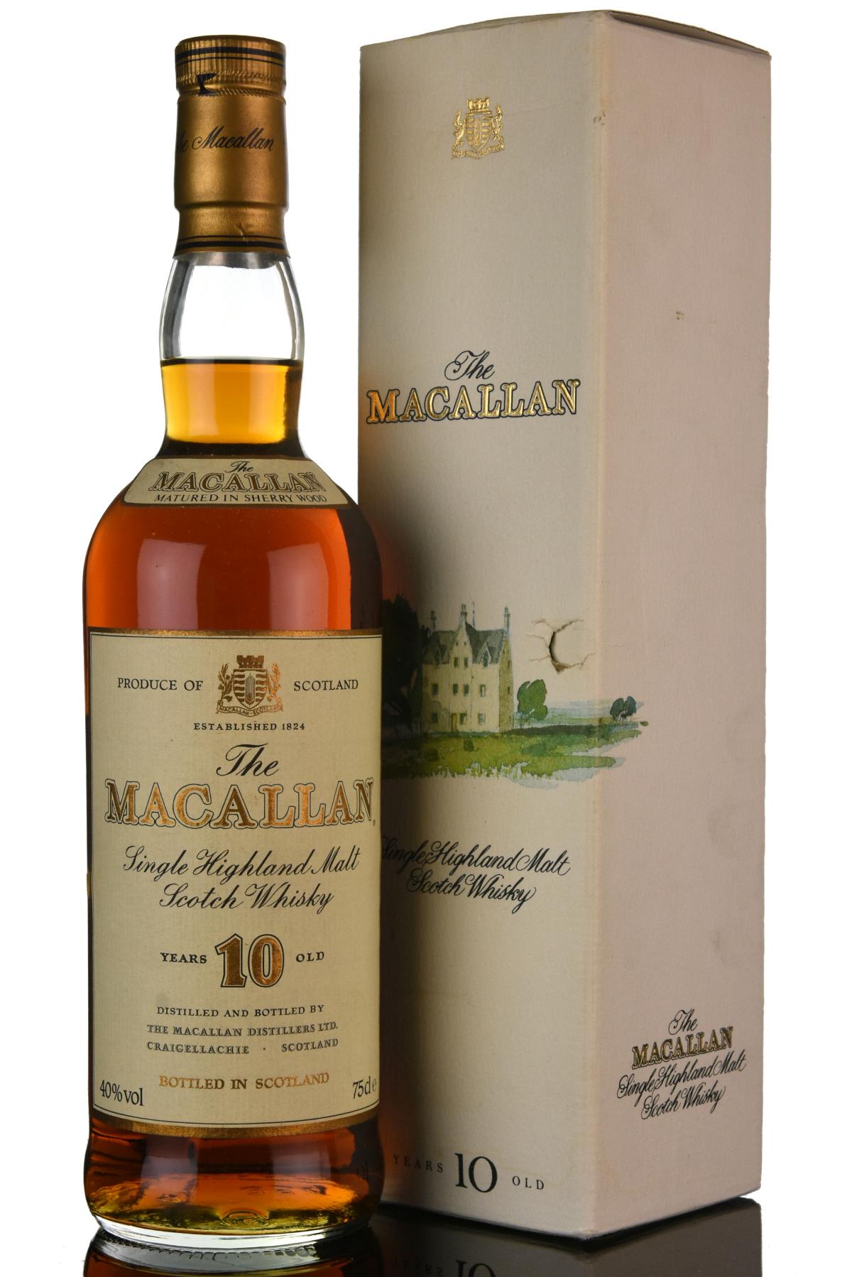 Macallan 10 Year Old - Circa 1990