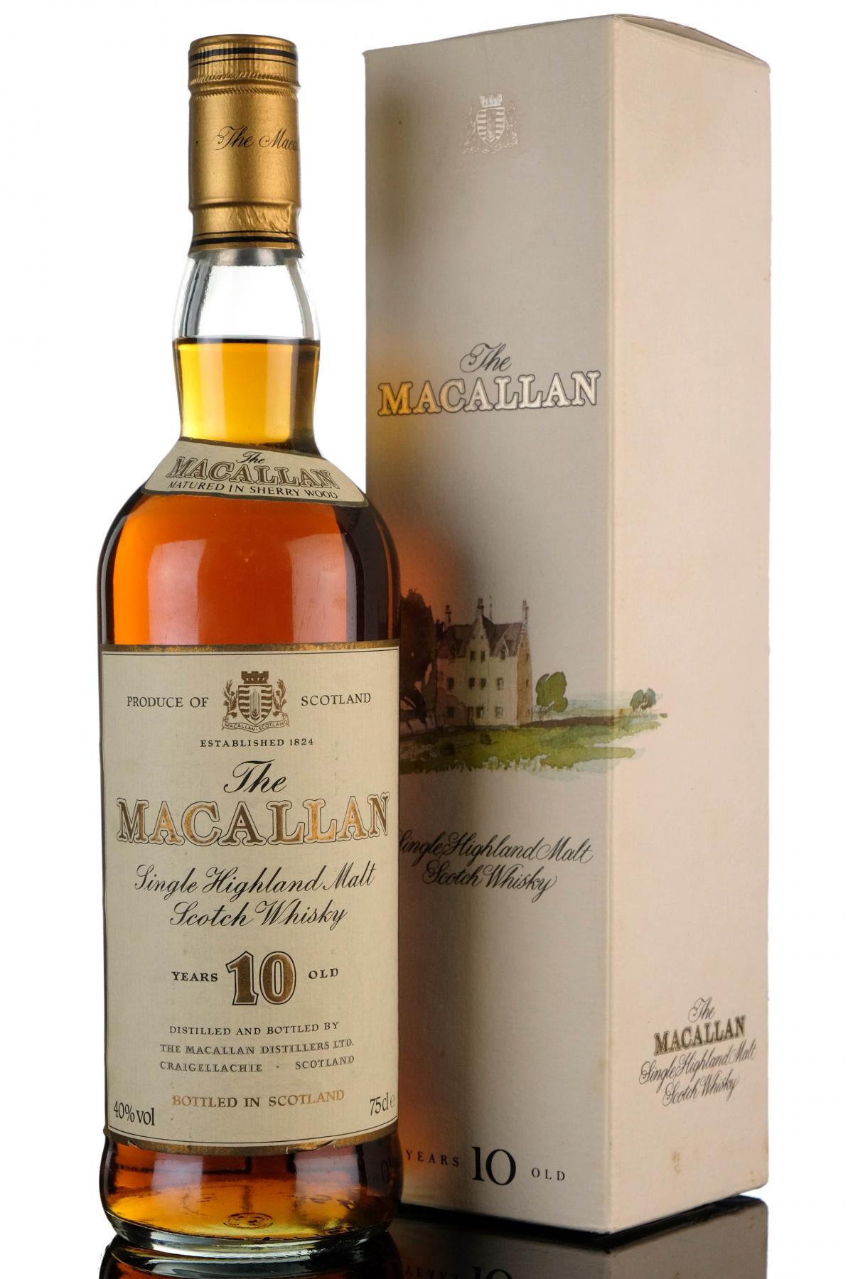 Macallan 10 Year Old - Circa 1990