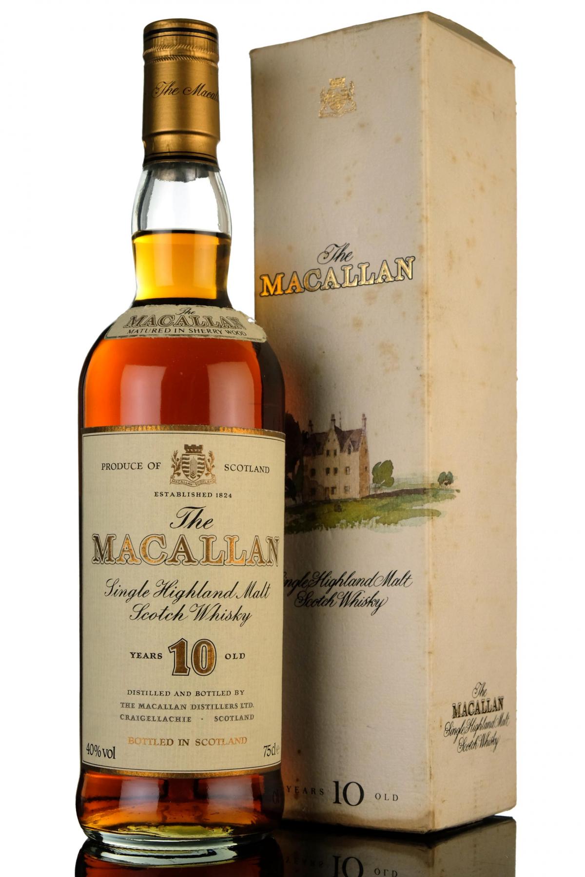 Macallan 10 Year Old - Circa 1990