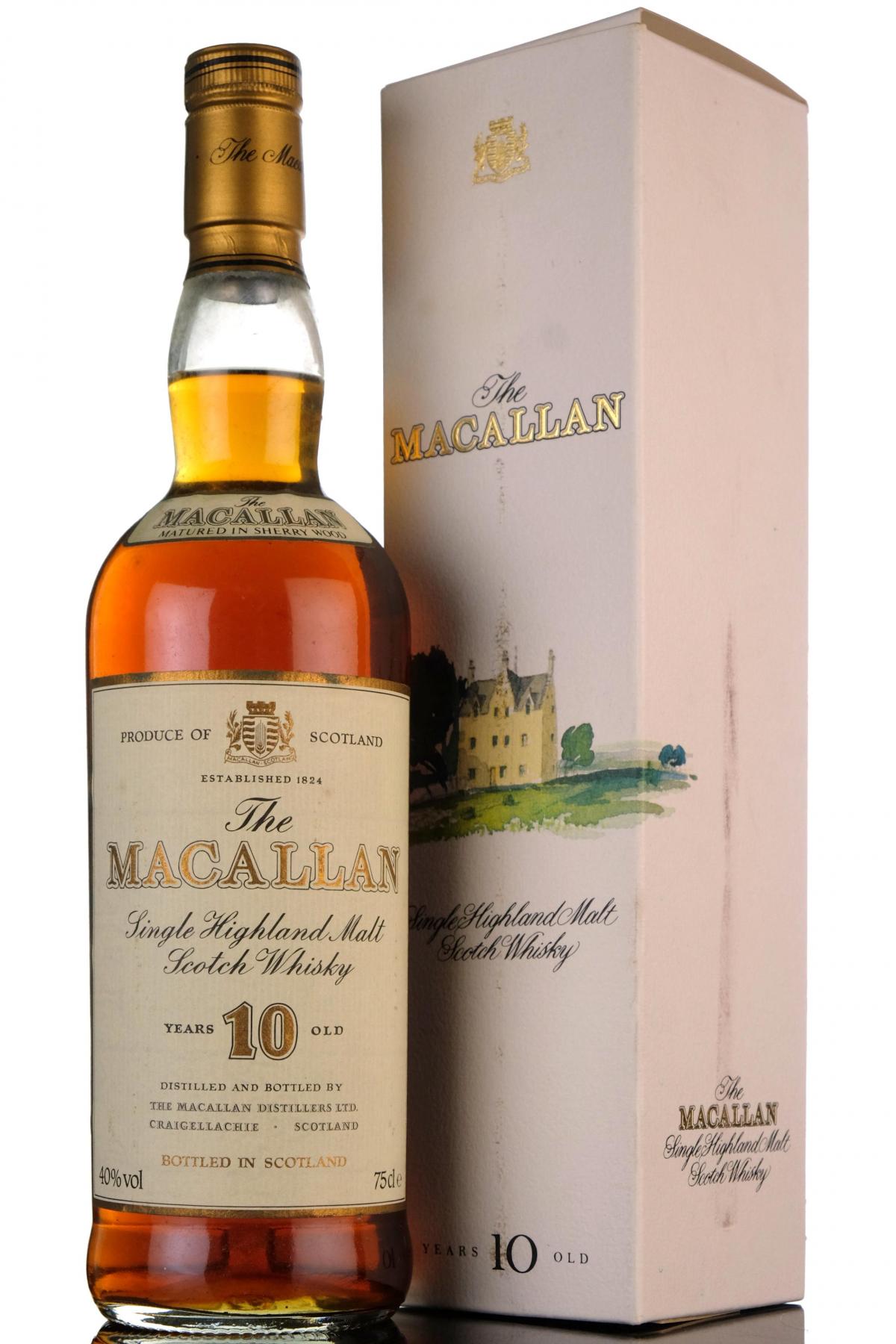 Macallan 10 Year Old - Circa 1990
