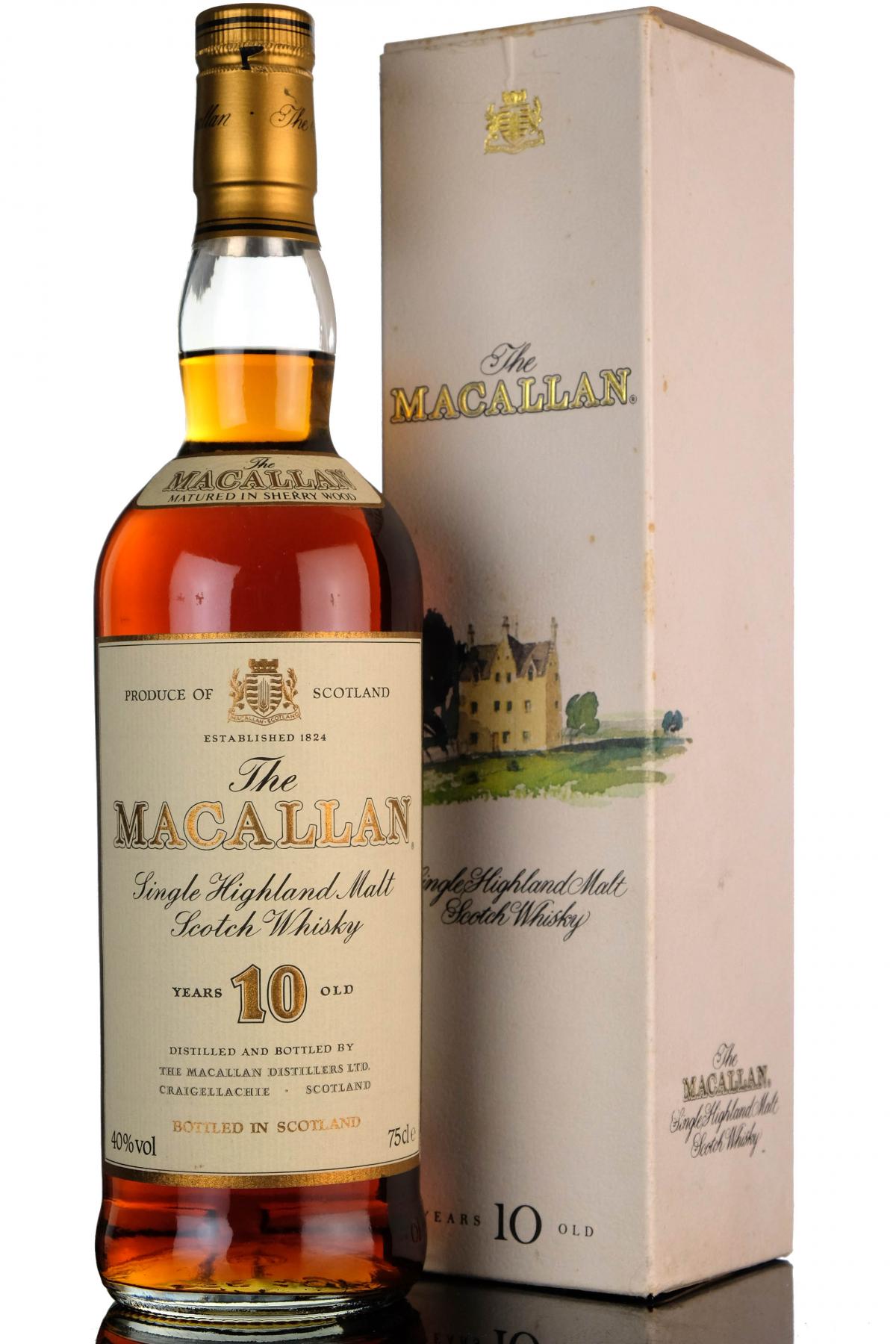 Macallan 10 Year Old - Circa 1990