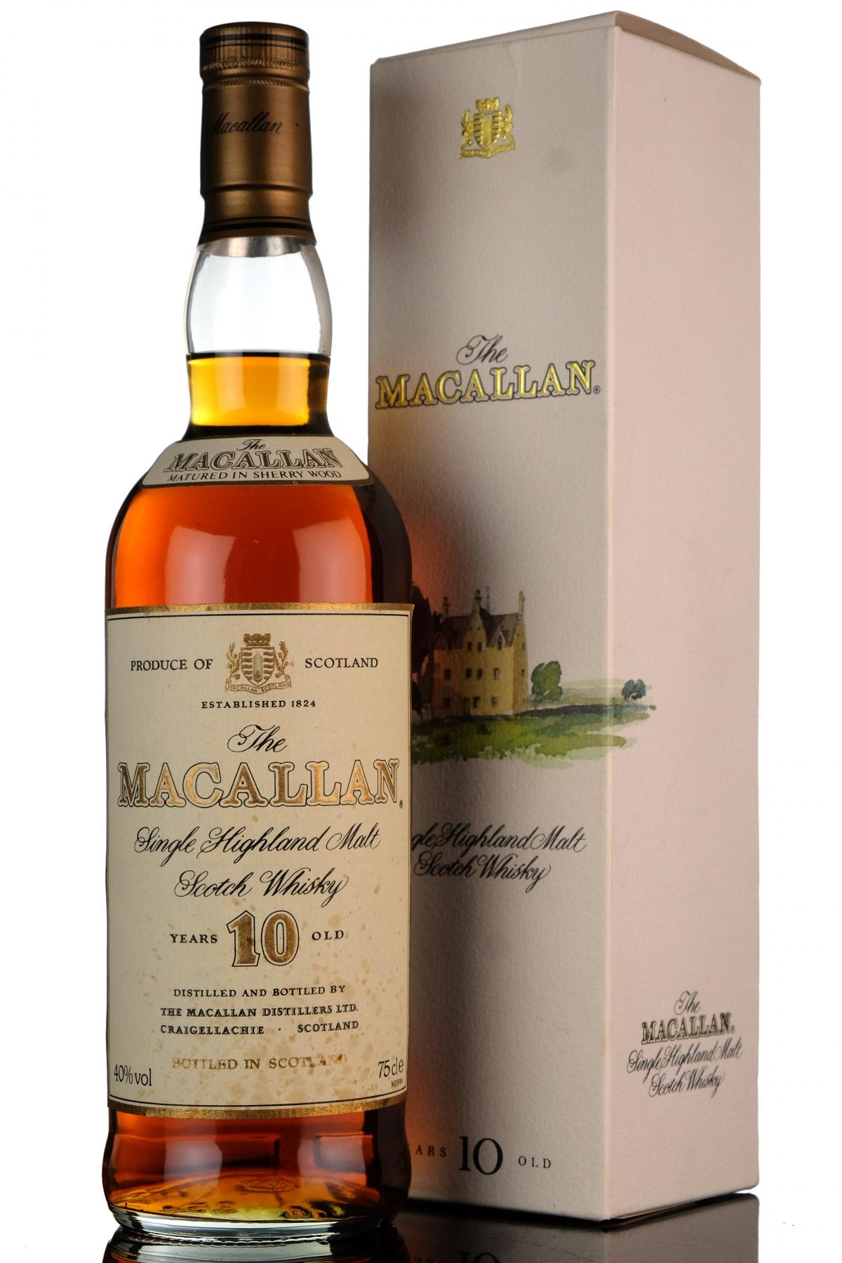Macallan 10 Year Old - Circa 1990