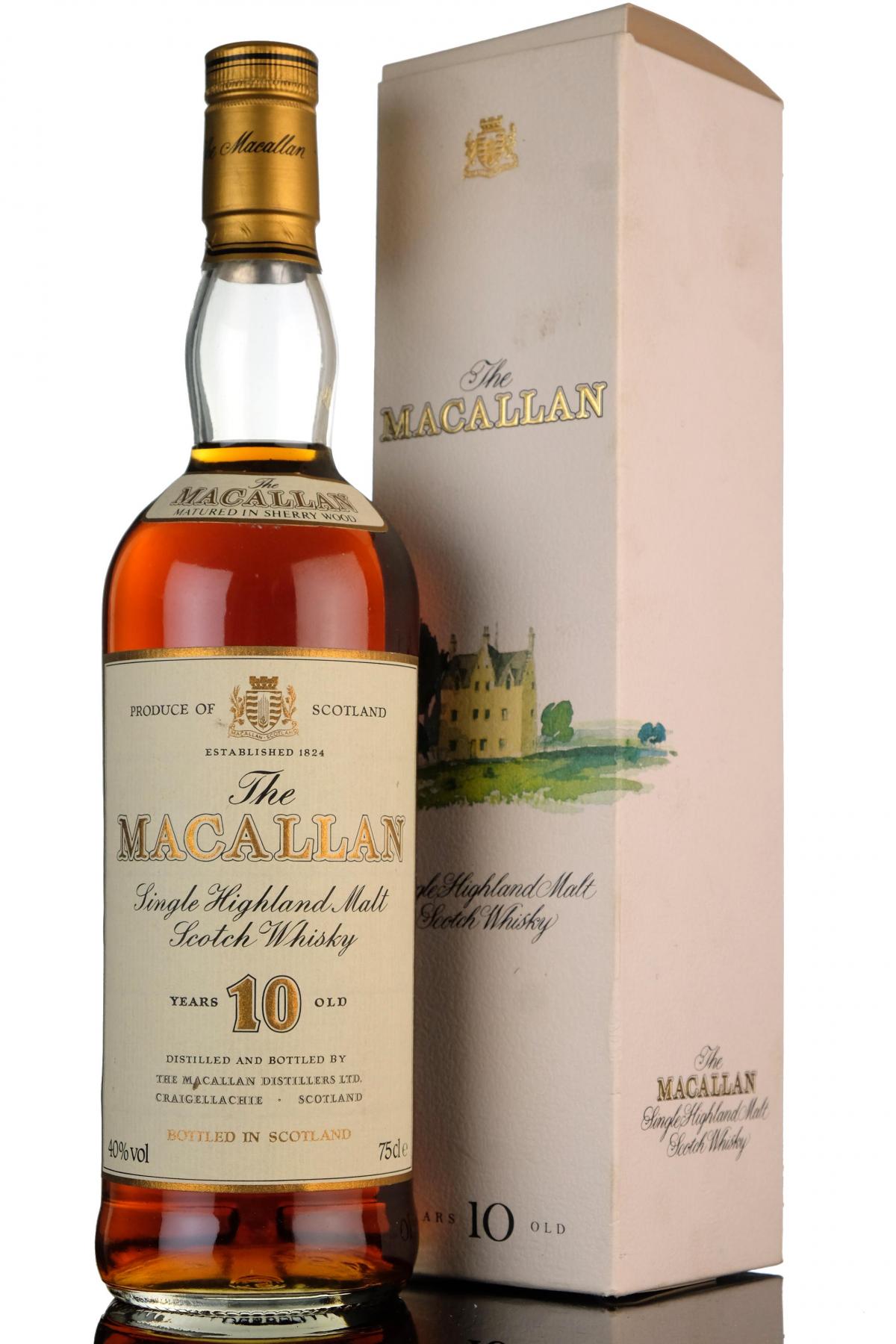 Macallan 10 Year Old - Circa 1990