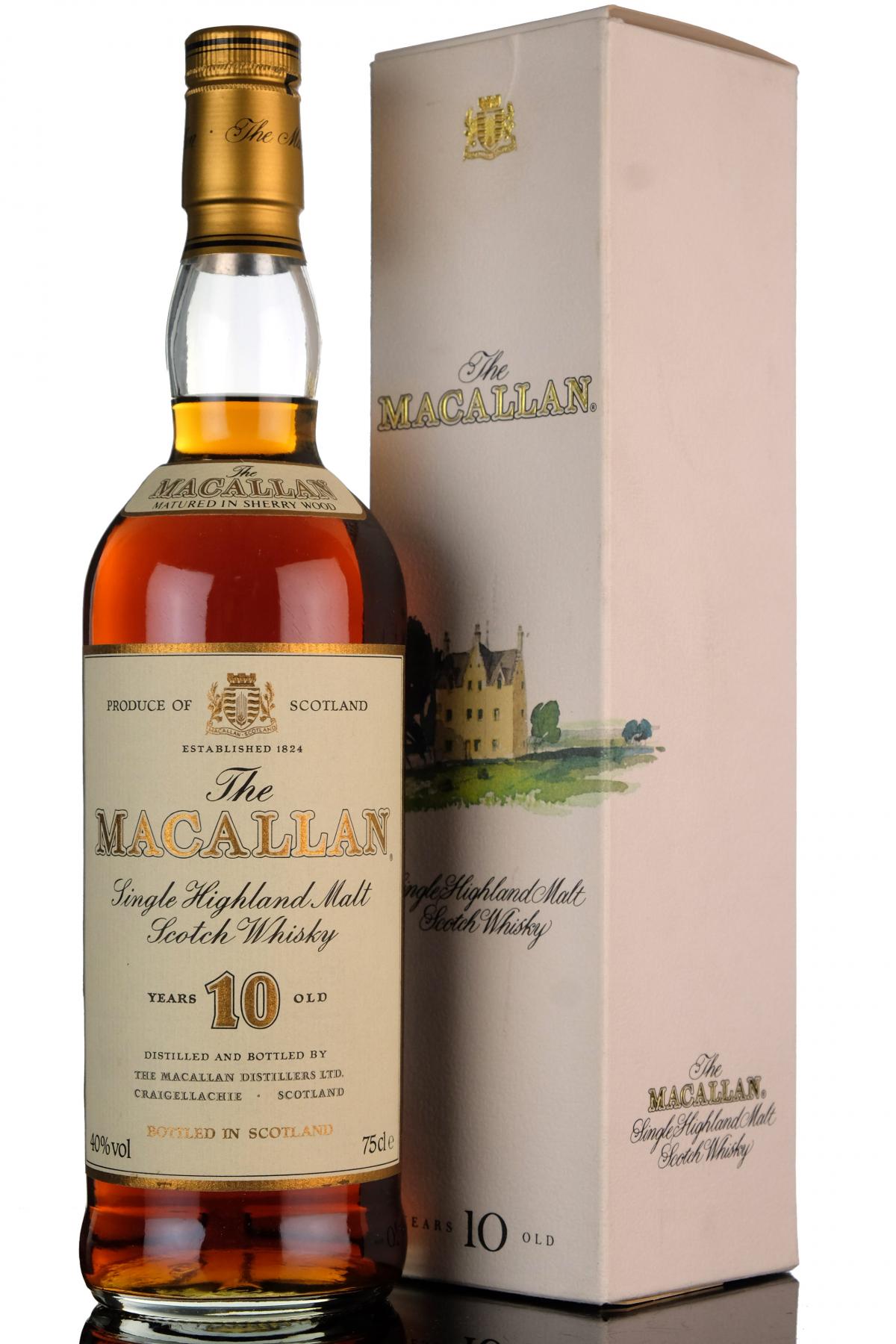 Macallan 10 Year Old - Circa 1990