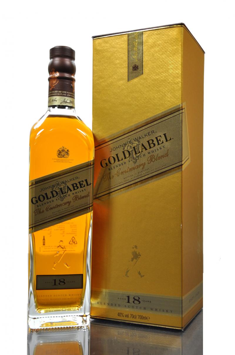 Johnnie Walker 18 Year Old Gold Label