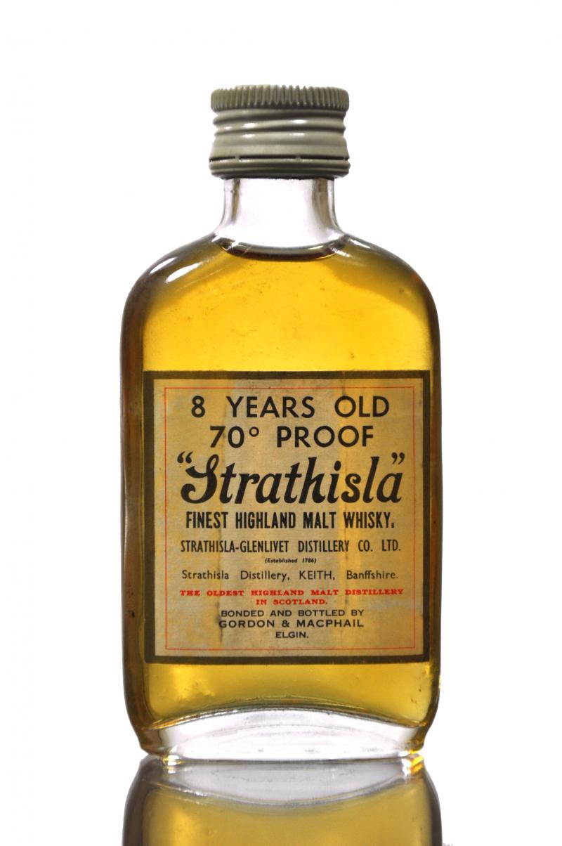 Strathisla 8 Year Old - 70 Proof Gordon & MacPhail Miniature