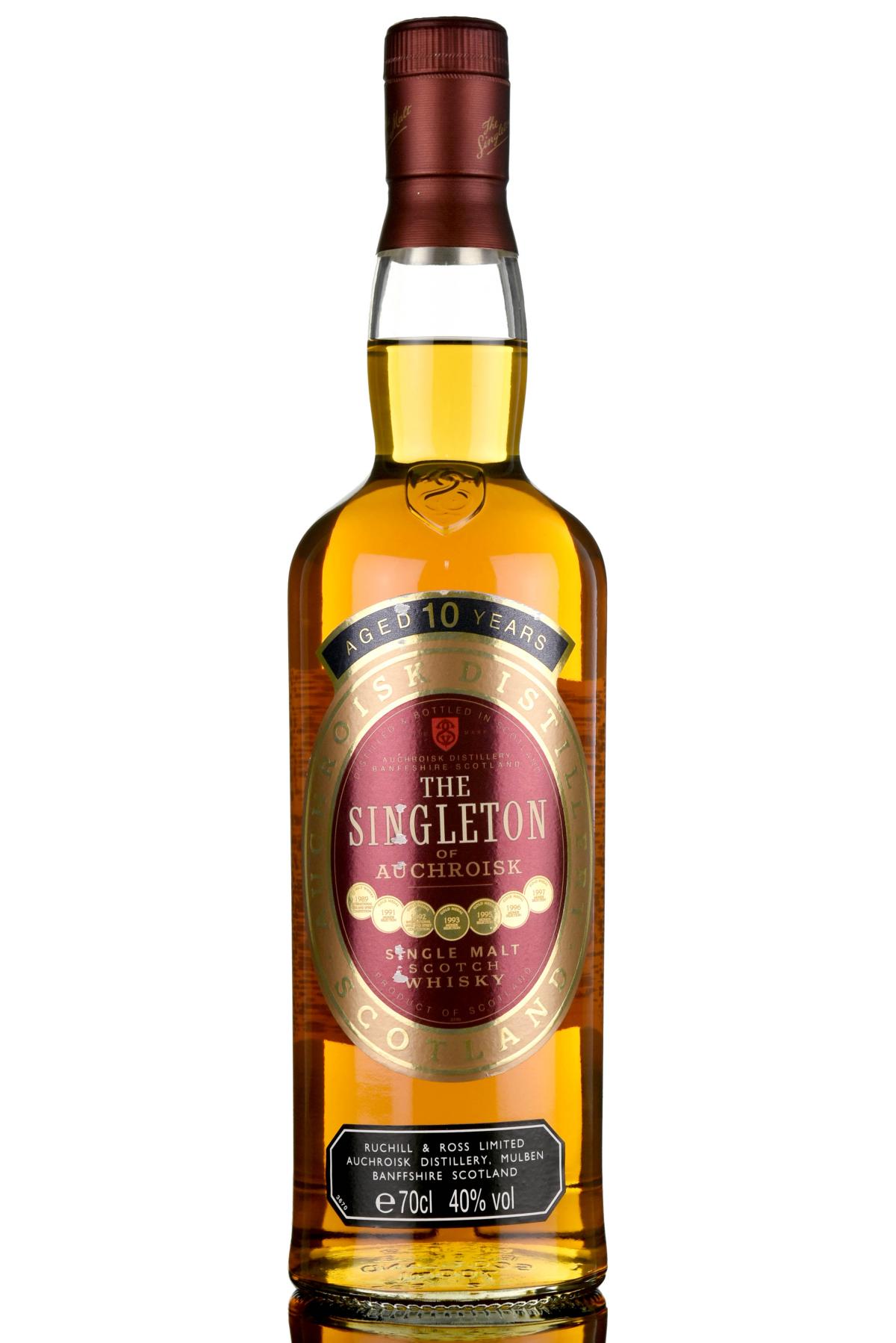 Singleton Of Auchroisk 10 Year Old