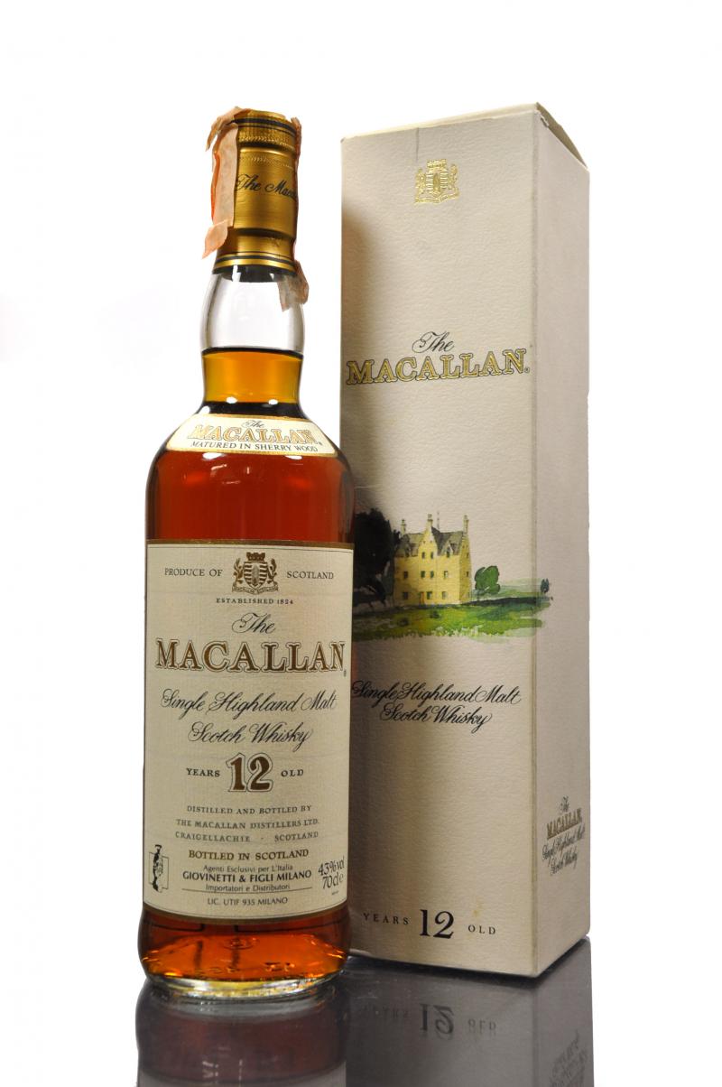 Macallan 12 Year Old - 1990s