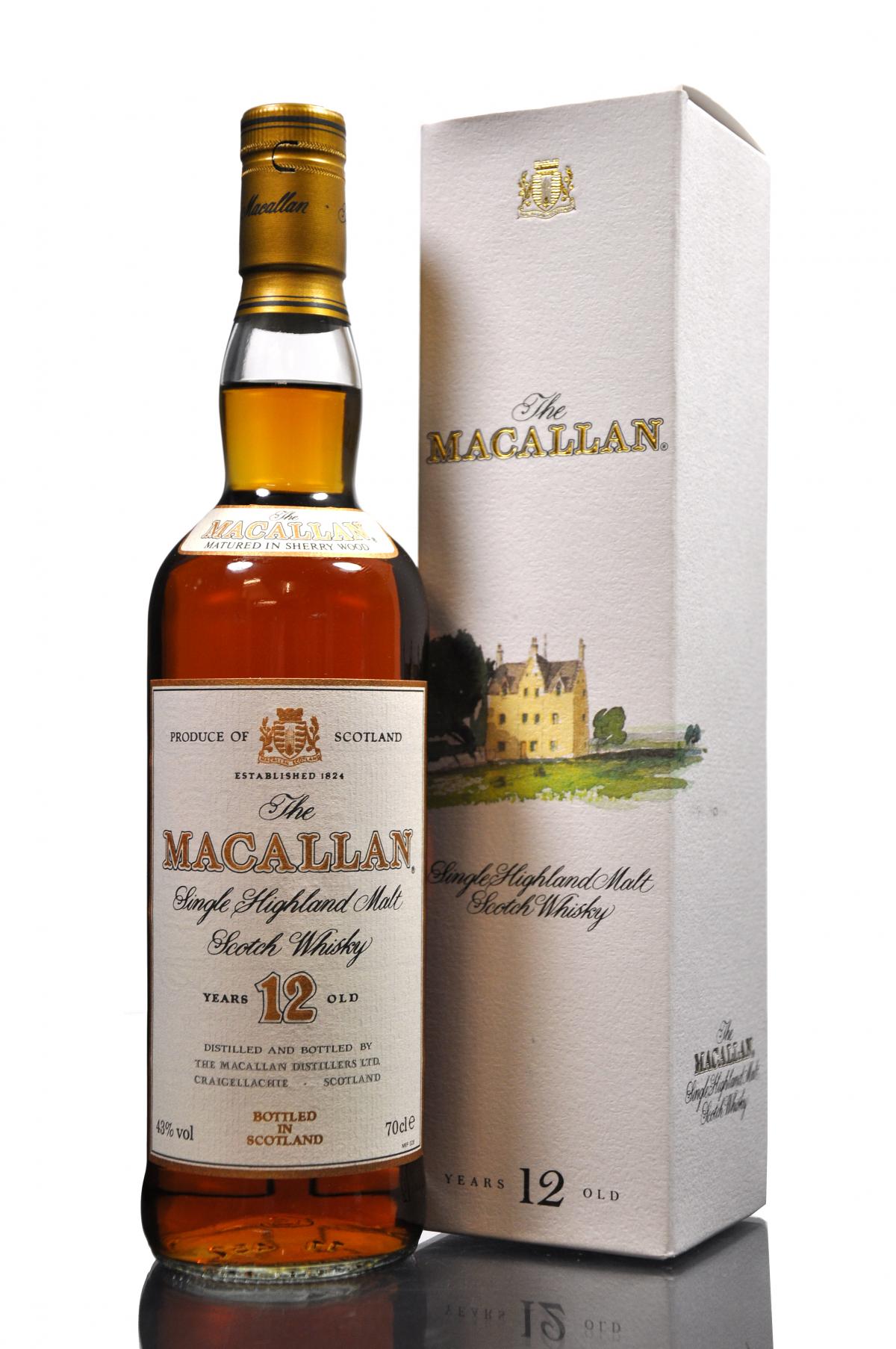 Macallan 12 Year Old - 1990s