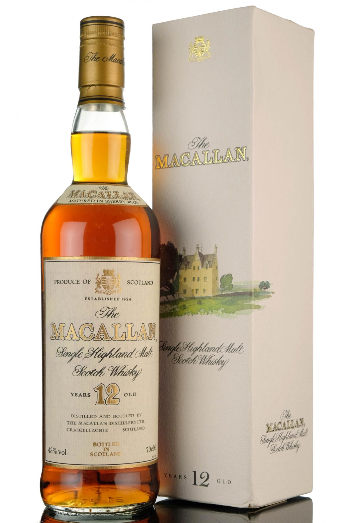Macallan 12 Year Old - 1990s