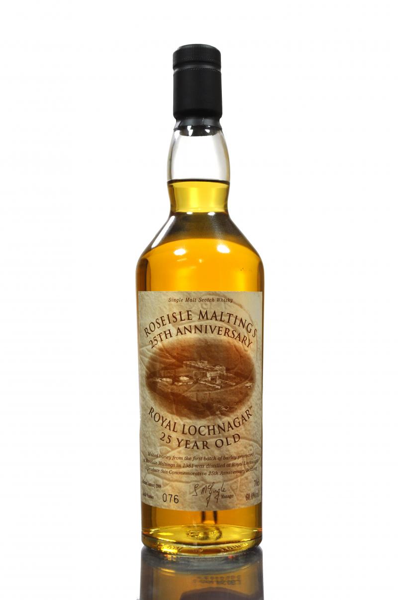 Royal Lochnagar 1981-2008 - 25 Year Old - Roseisle Maltings 25th Anniversary