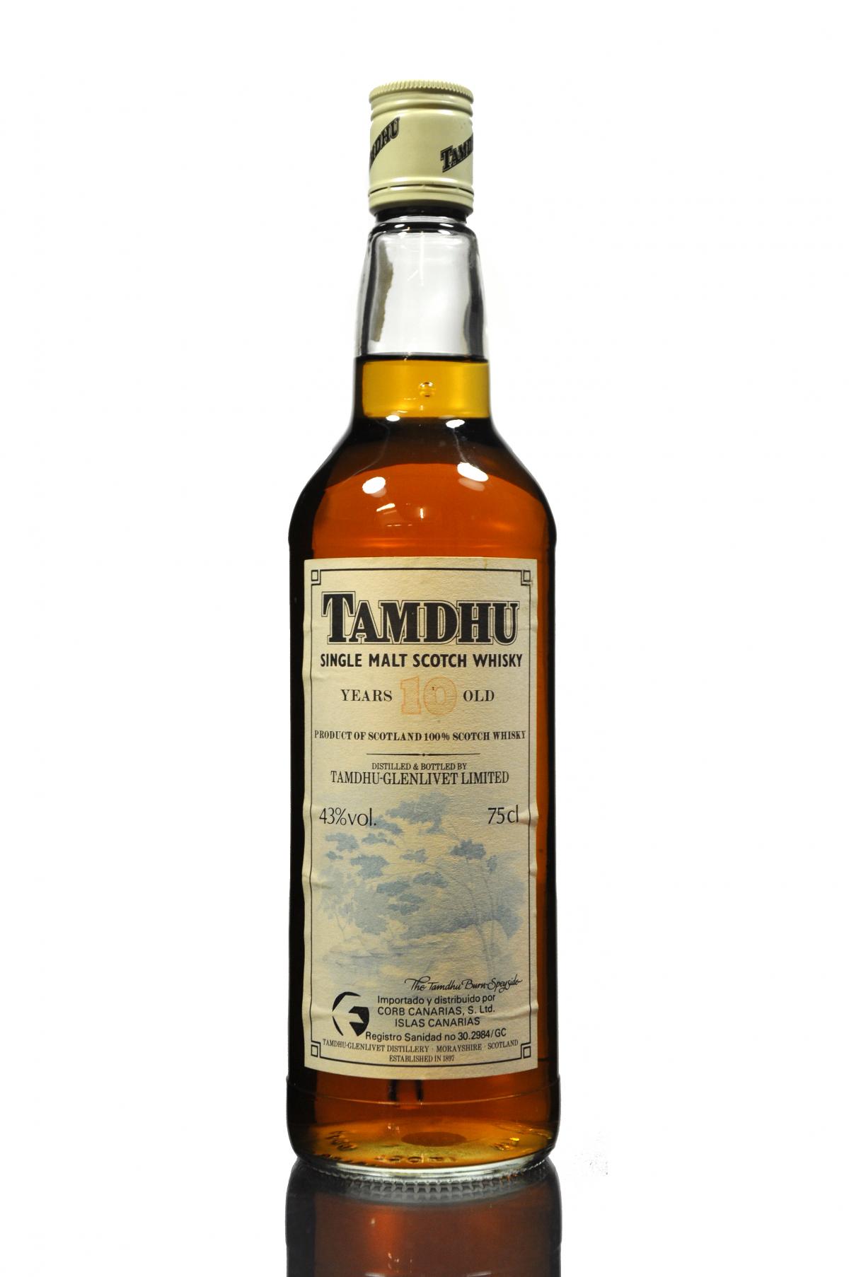 Tamdhu 10 Year Old - 1980s