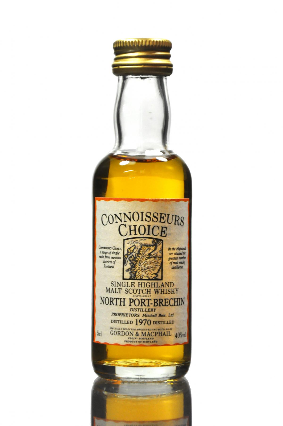 North Port-Brechin 1970 Connoisseurs Choice Miniature
