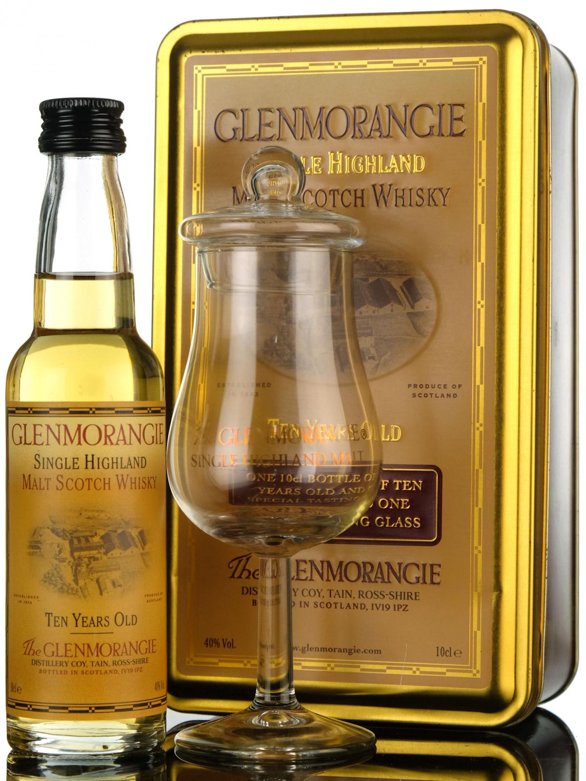 Glenmorangie 10 Year Old - 10cl Presentation Set