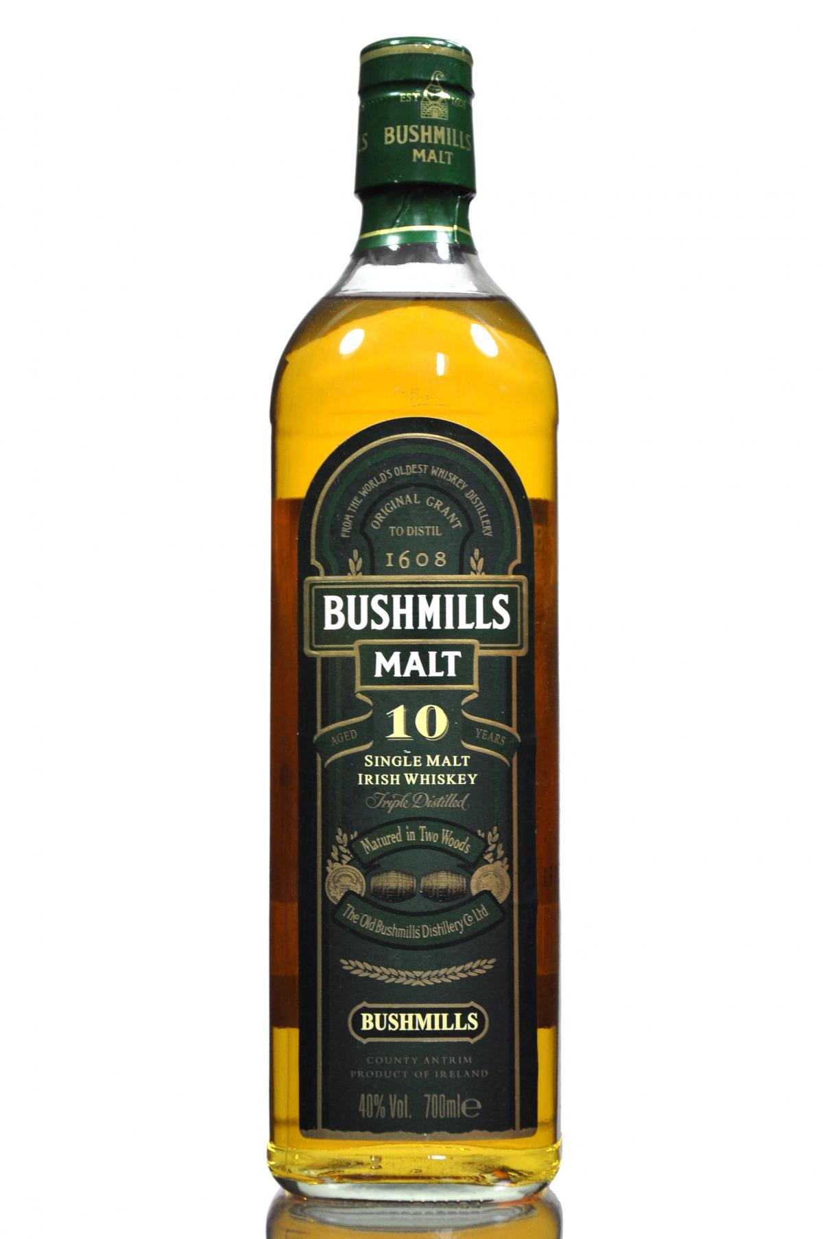 Bushmills 10 Year Old - Irish Whiskey