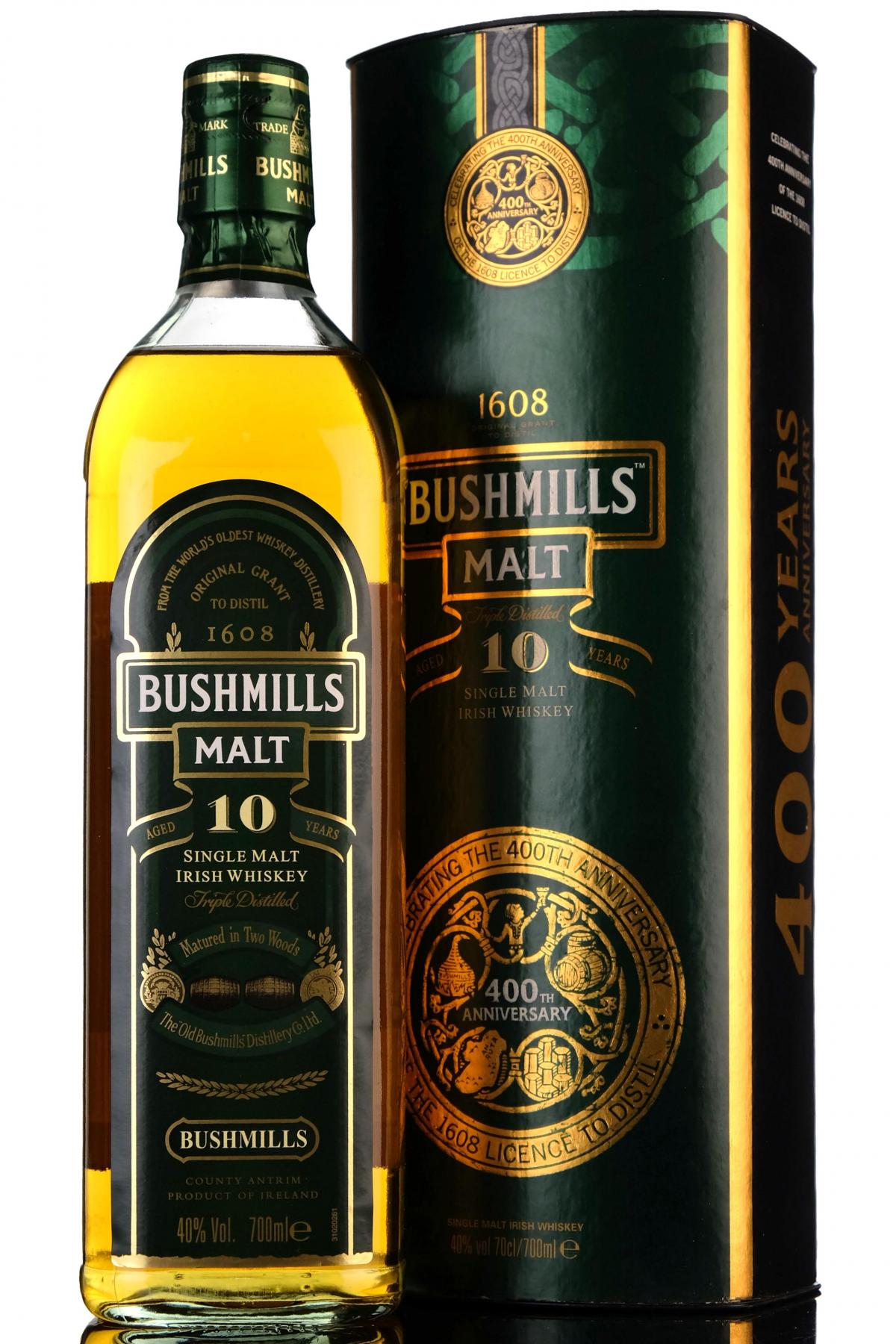 Bushmills 10 Year Old - Irish Whiskey