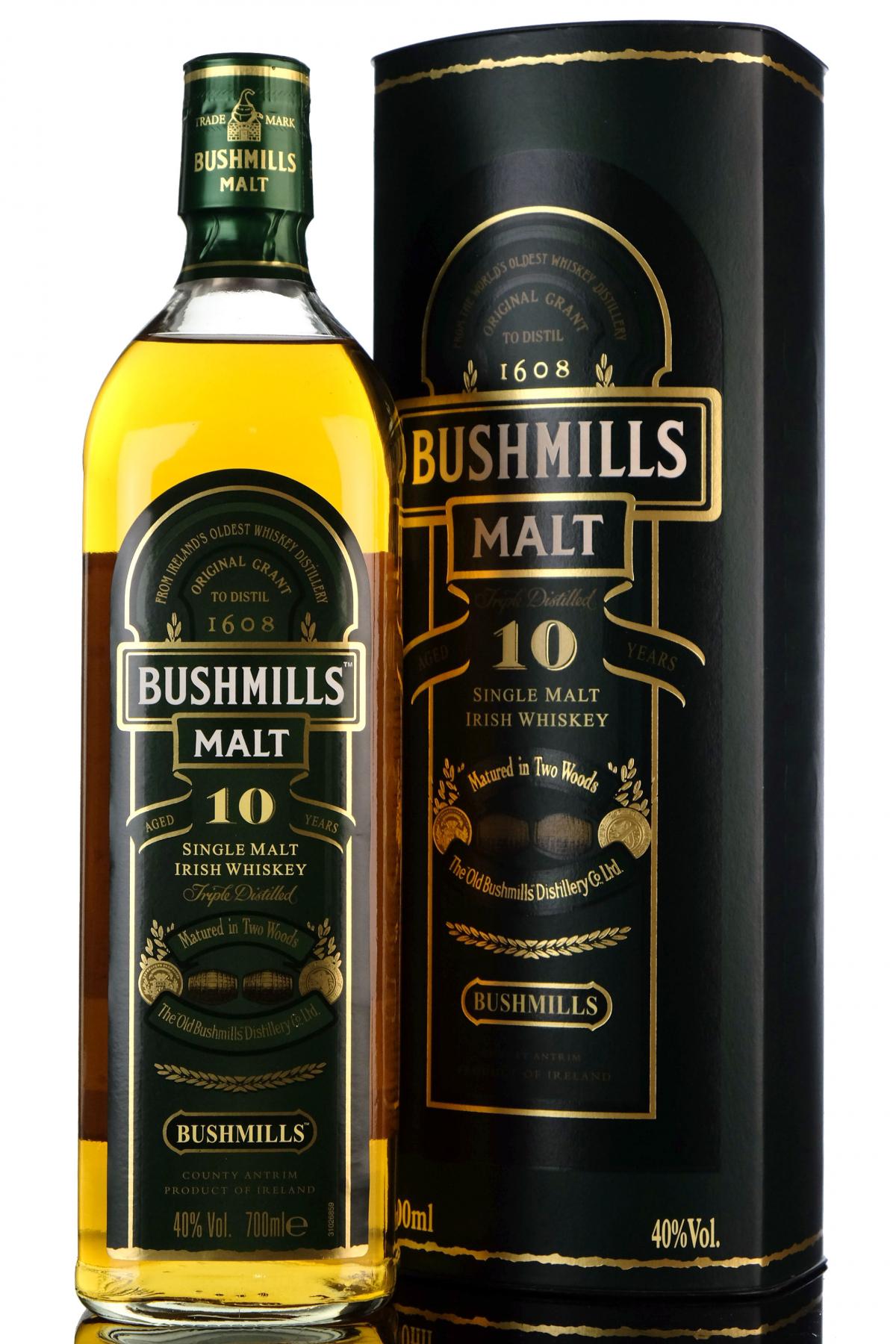 Bushmills 10 Year Old - Irish Whiskey