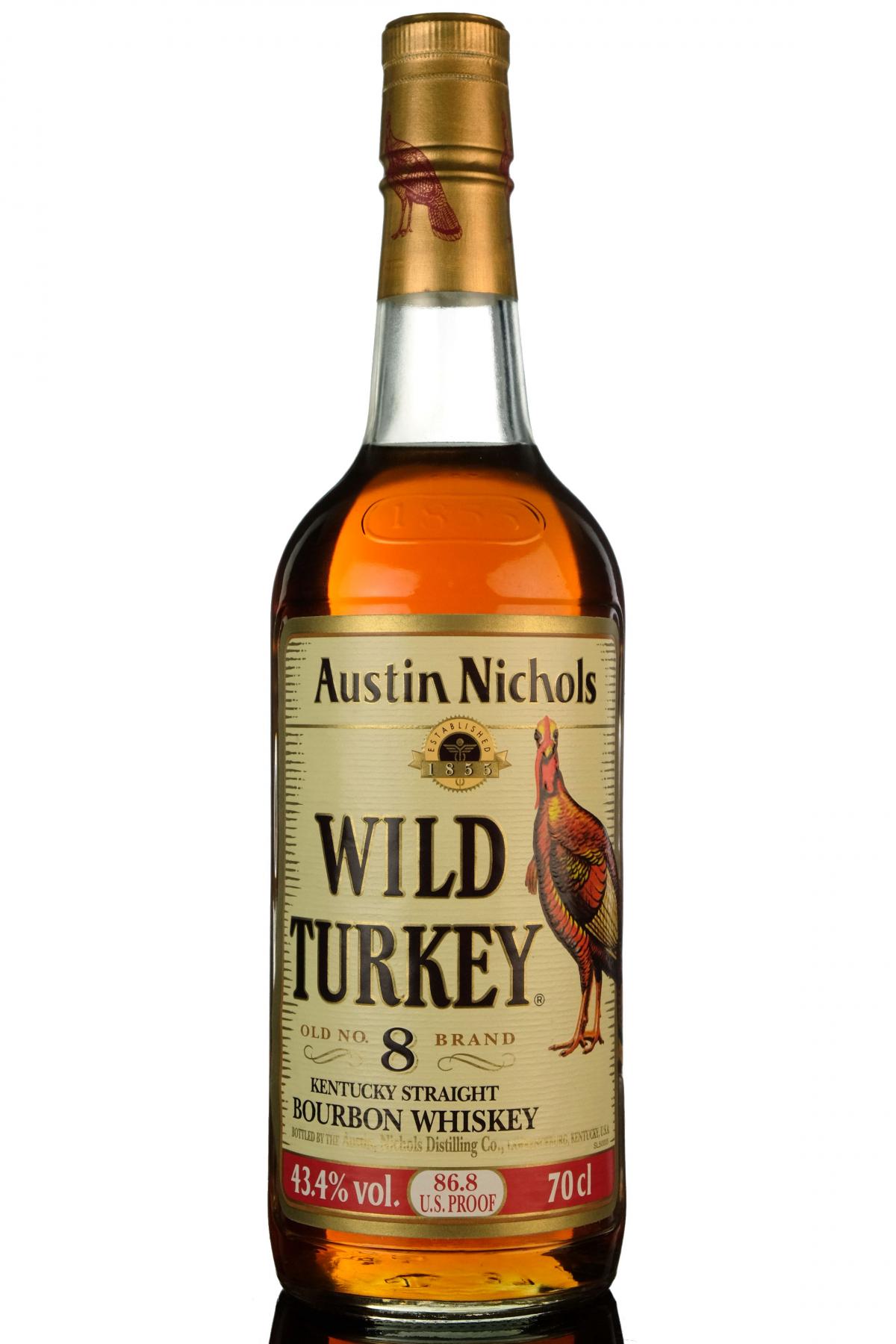 Austin Nichols Wild Turkey 8 Year Old - 86.8 Proof - 1997 Release