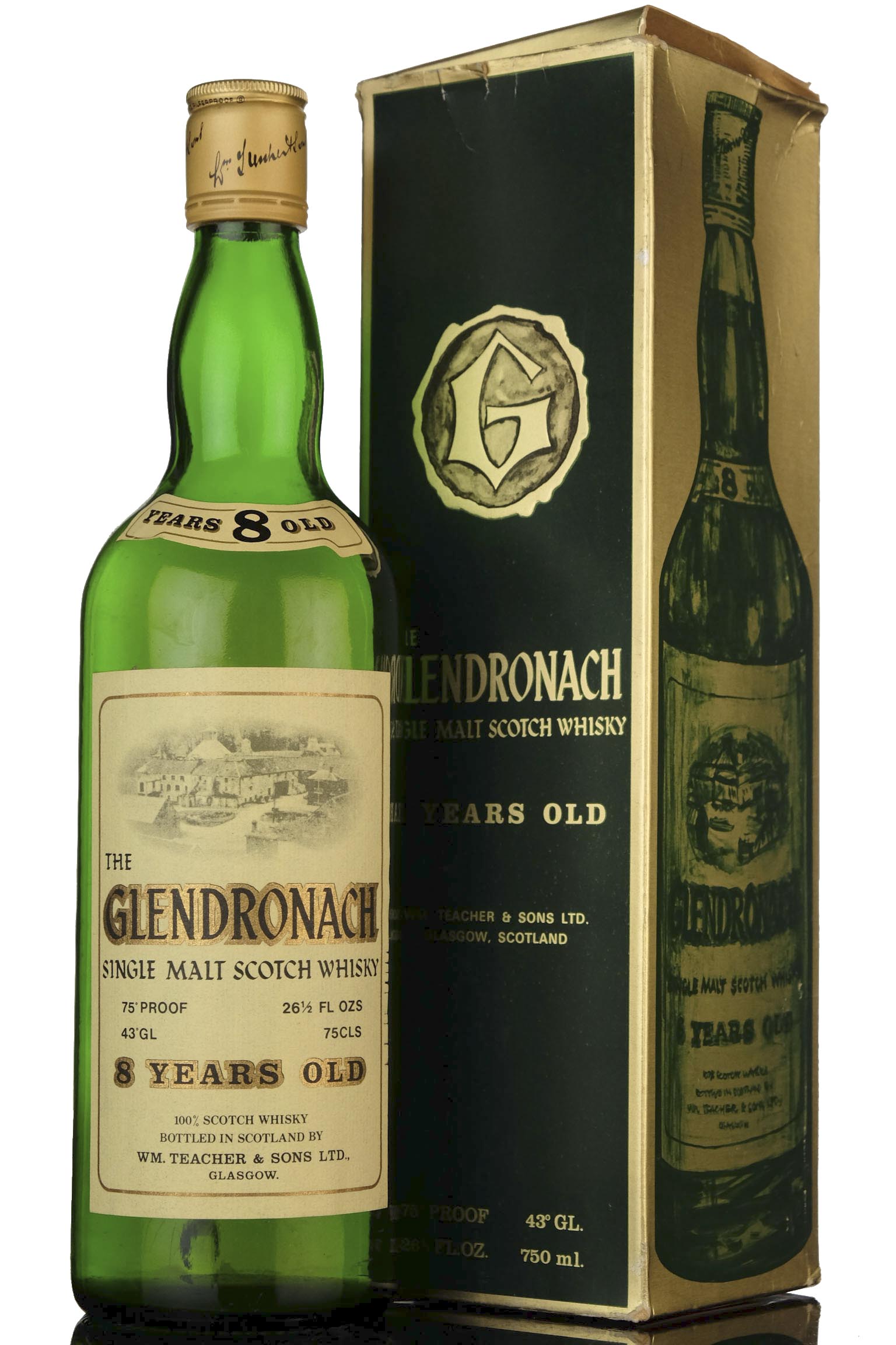 Glendronach 8 Year Old - Late 1970s