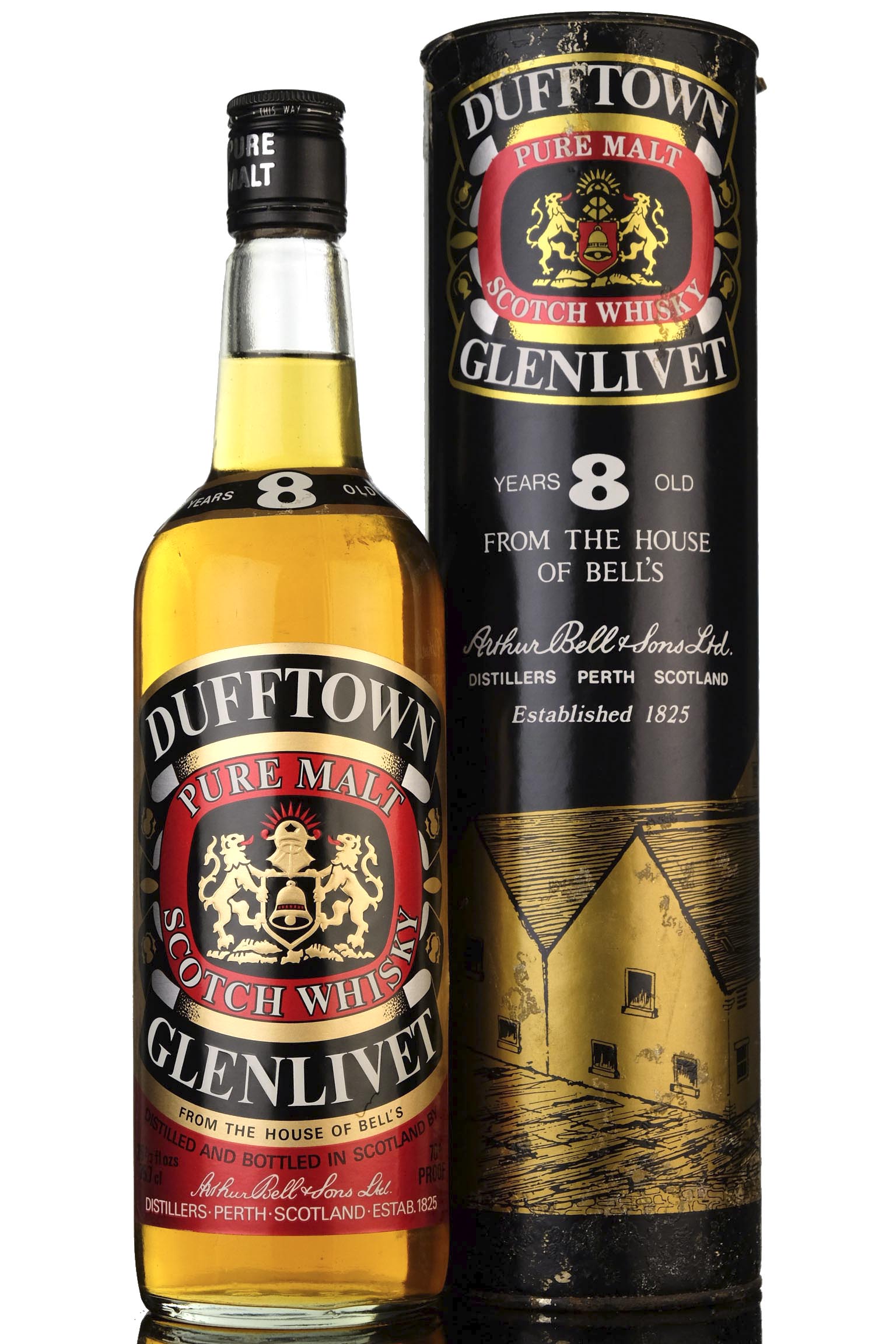 Dufftown-Glenlivet 8 Year Old - Late 1970s