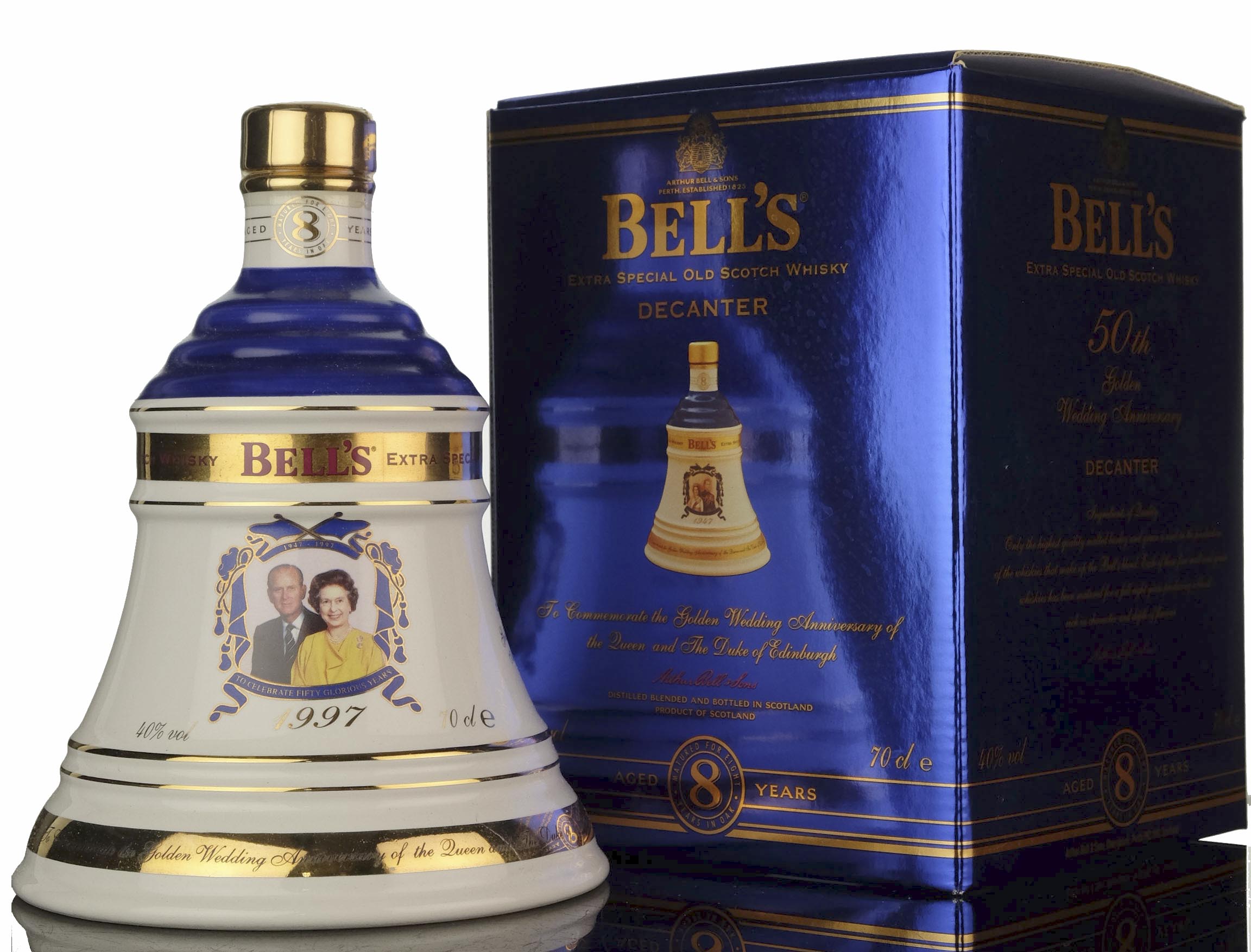 Bells 50th Golden Wedding Anniversary Of The Queen And The Duke Of Edinburgh