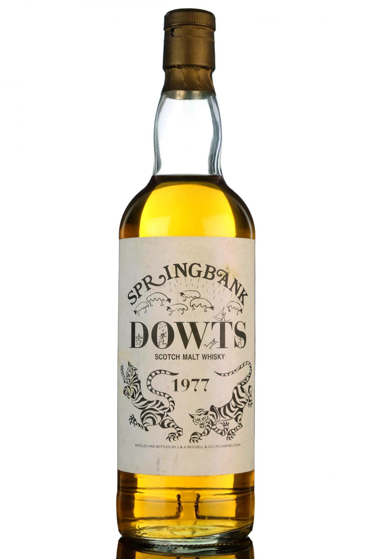 Springbank 1977-1996 - DOWTS