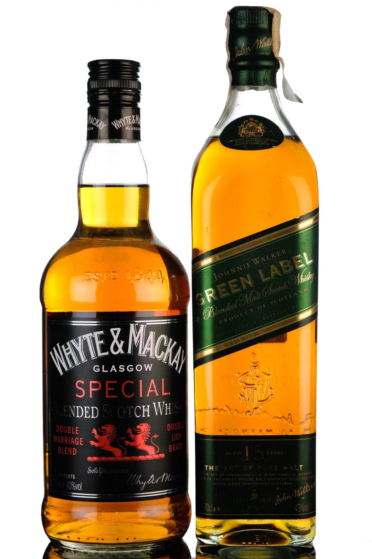 Johnnie Walker  Whyte  Mackay