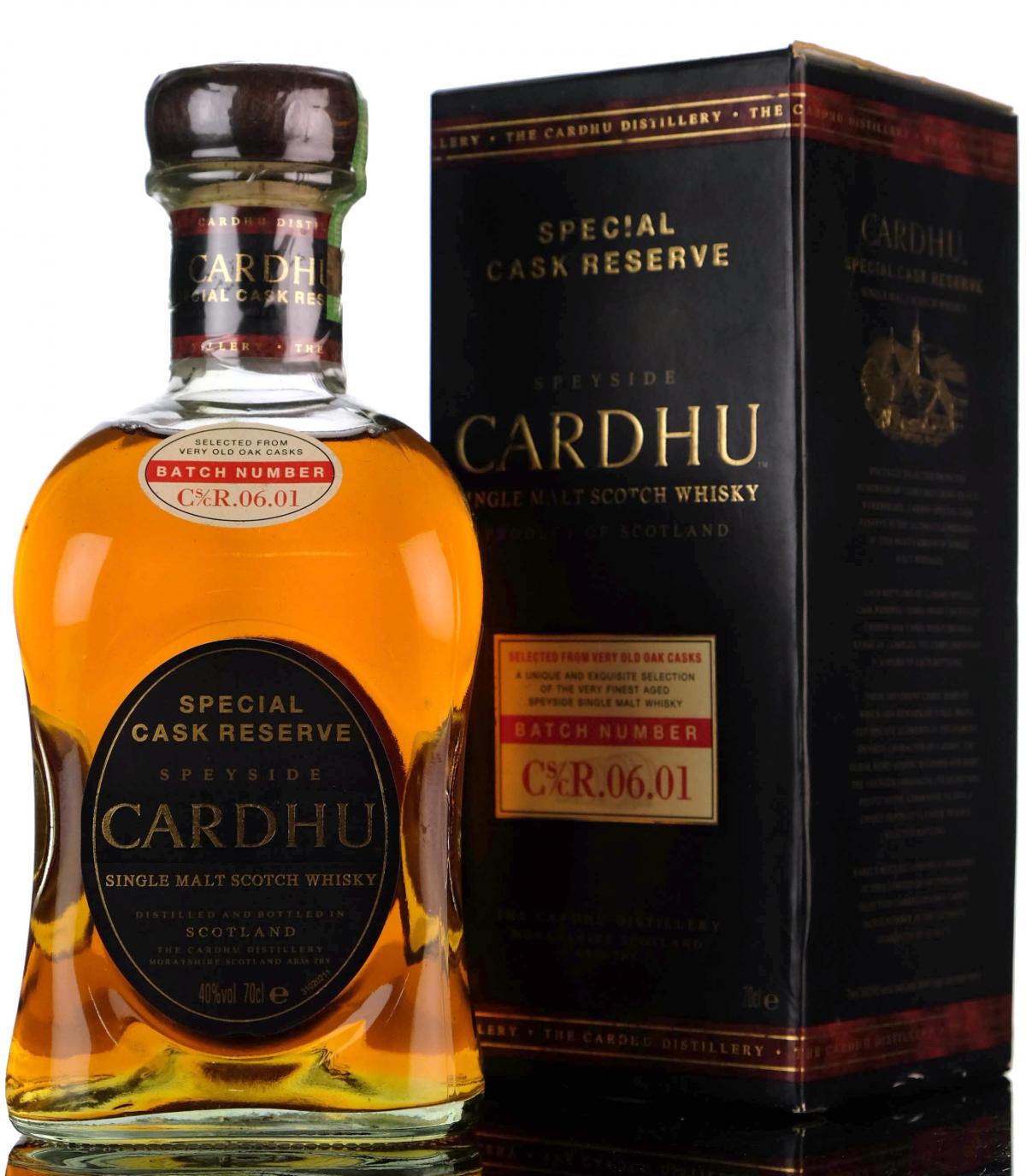 Cardhu Special Cask Reserve