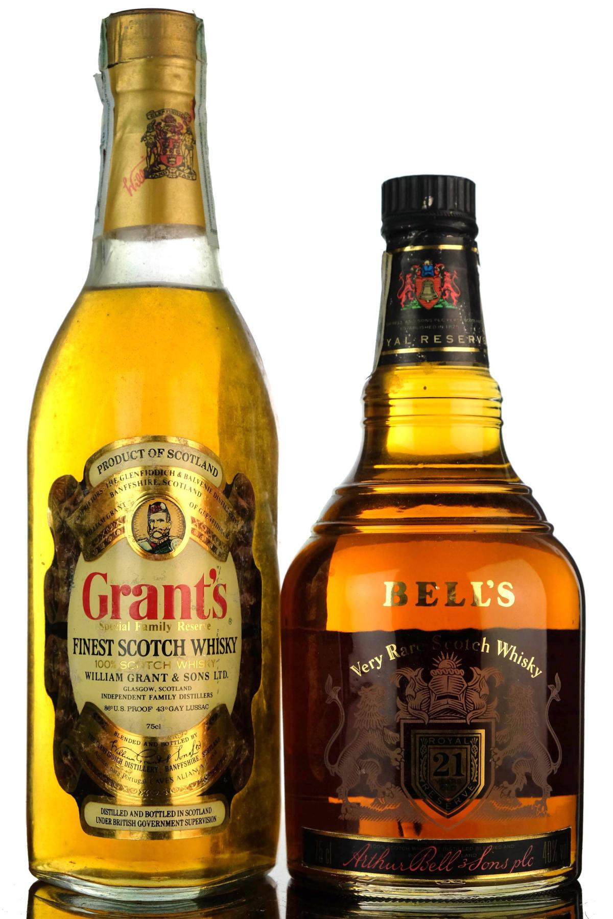 Grants Family Reserve  Bells 21 Year Old