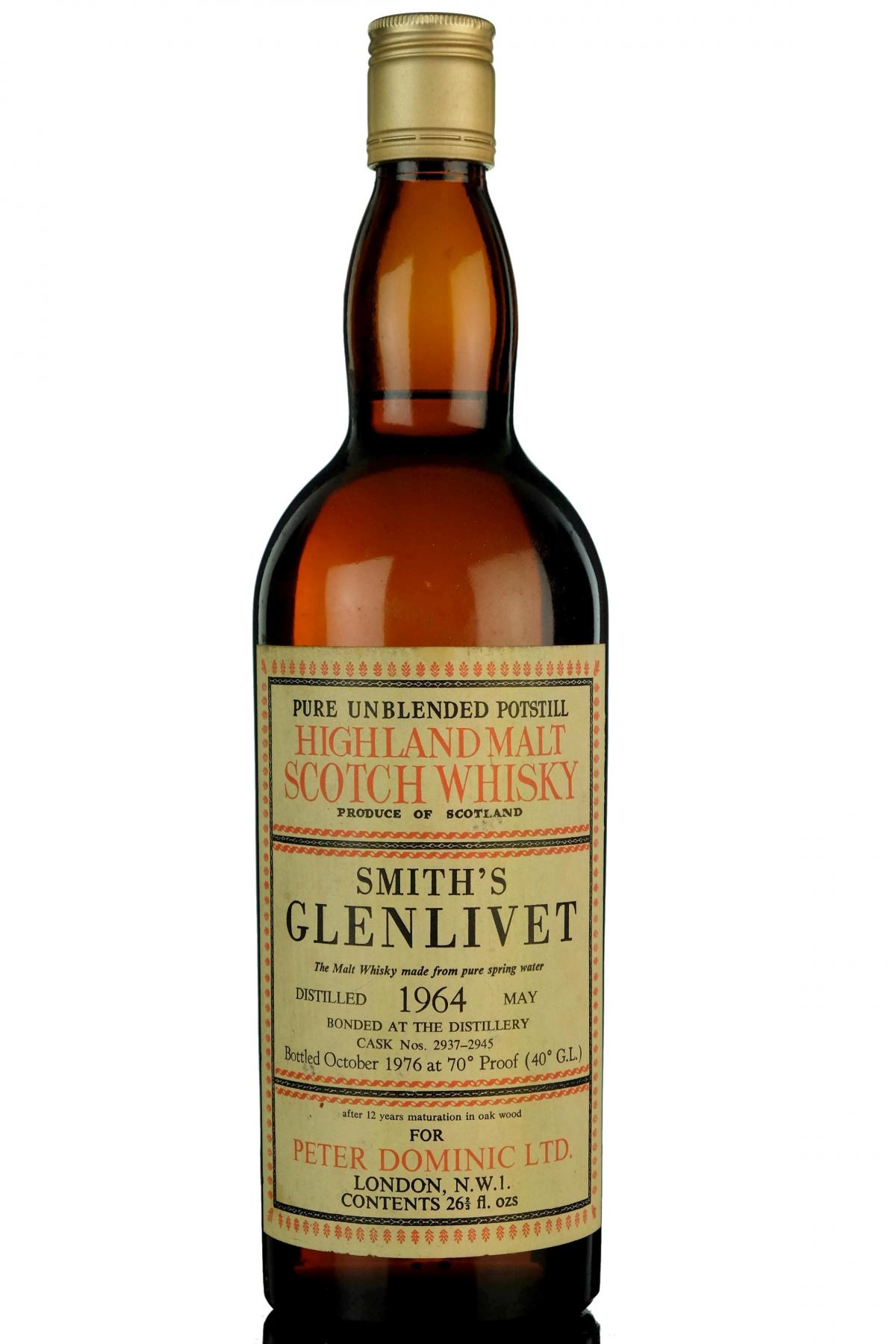 Glenlivet 1964 - 1976 12