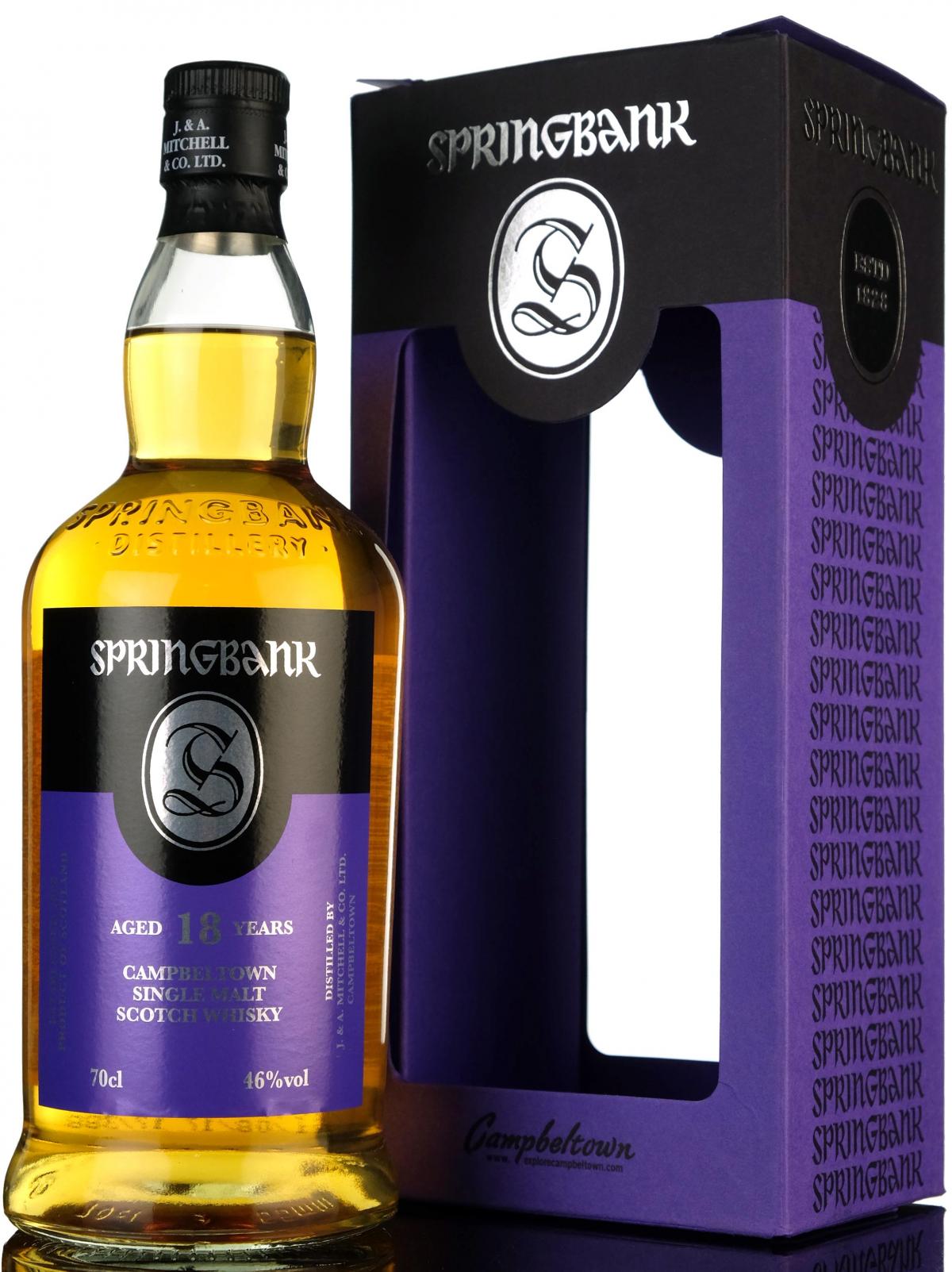 Springbank 18 Year Old - 2017 Release