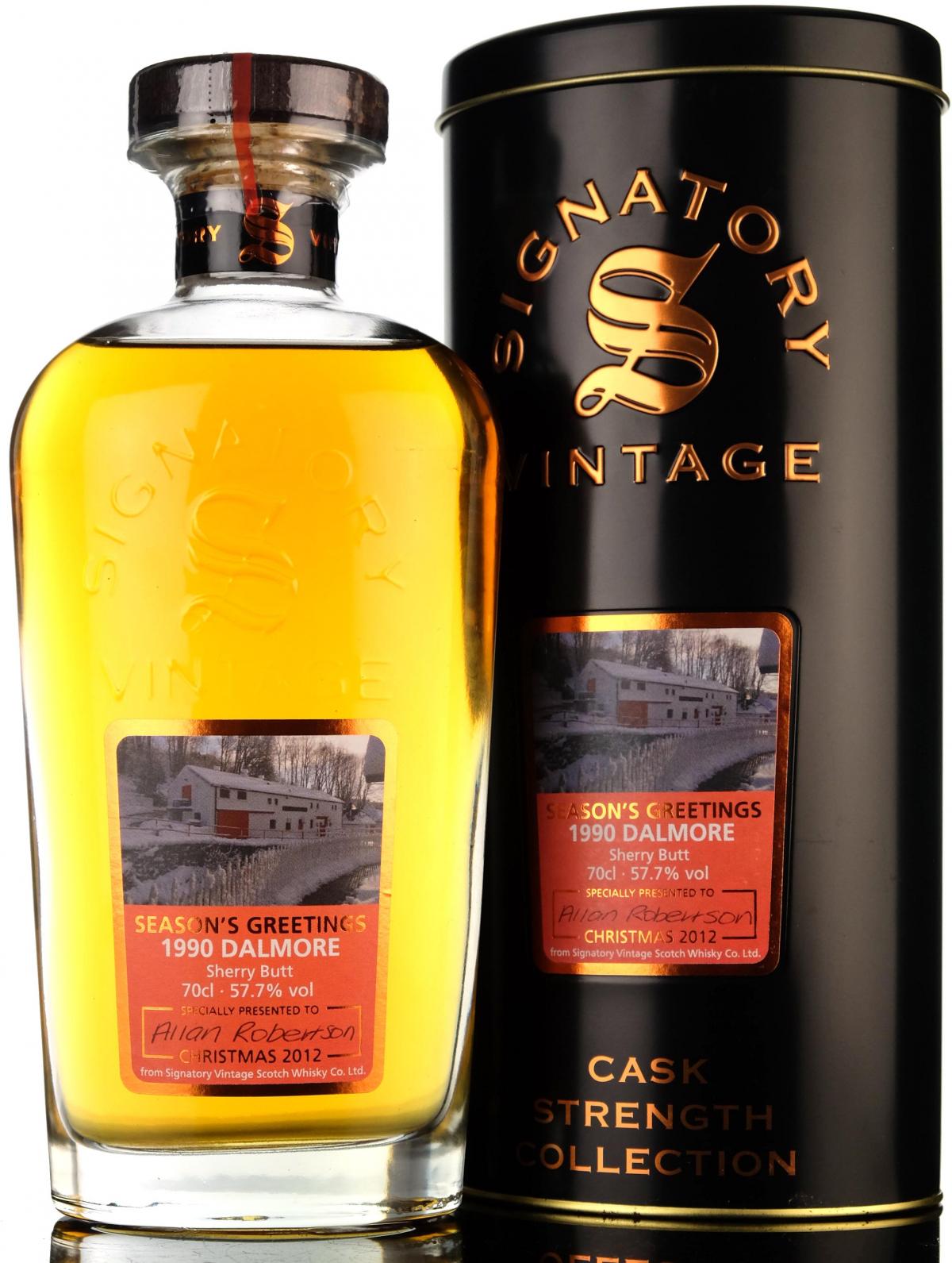 Dalmore 1990 - 2012 Signatory Vintage