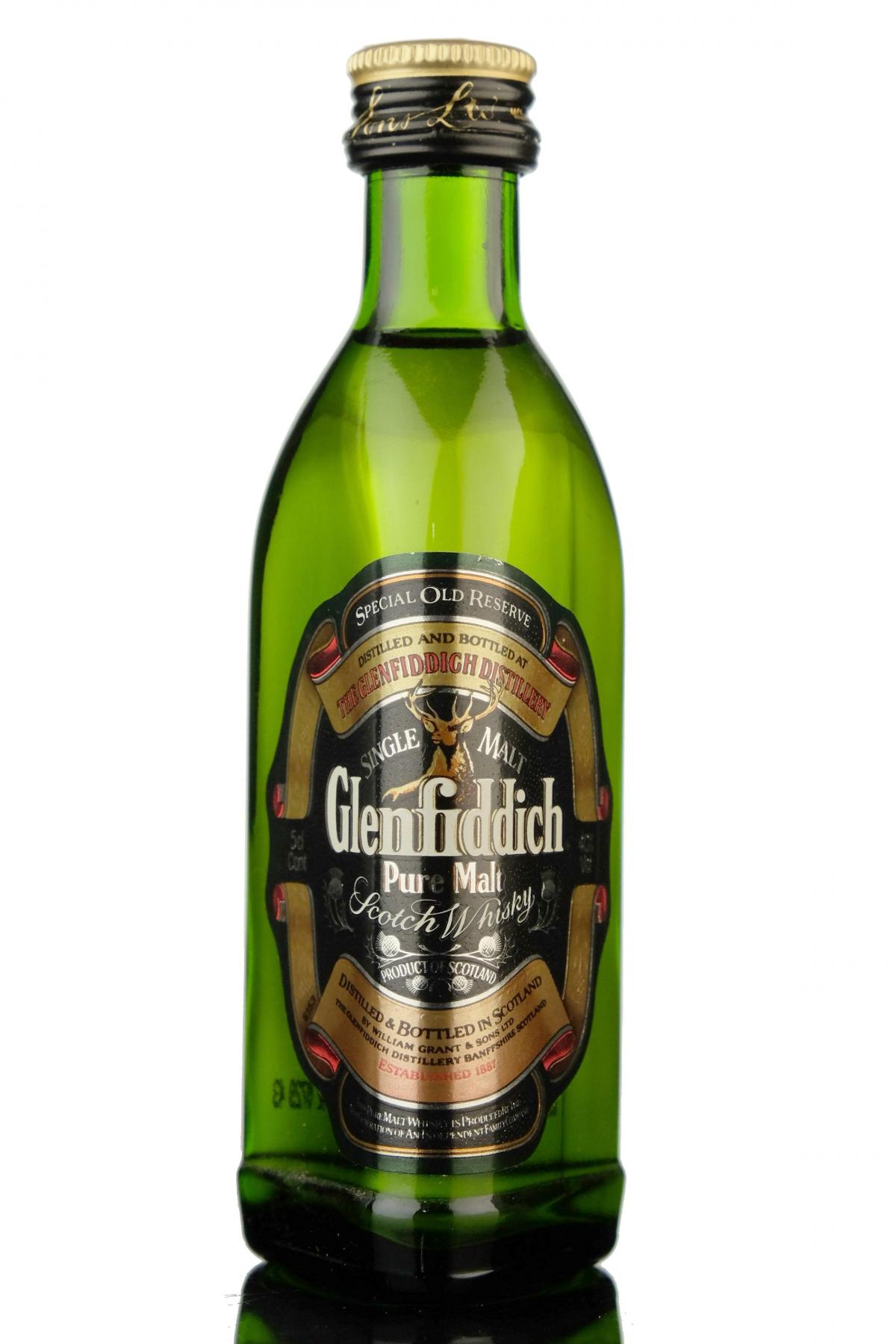 Glenfiddich Pure Malt Miniature