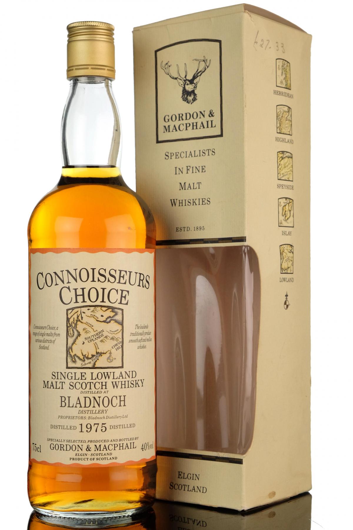 Bladnoch 1975 - Connoisseurs Choice