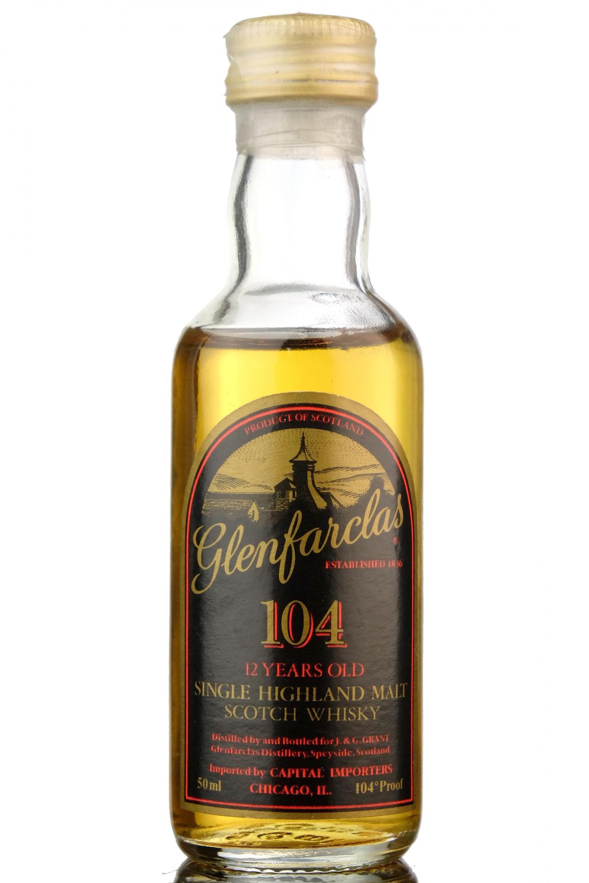 Glenfarclas 104 - 12 Year Old - 104 Proof Miniature