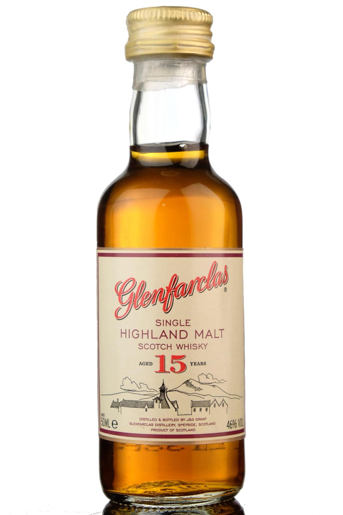 Glenfarclas 15 Year Old Miniature