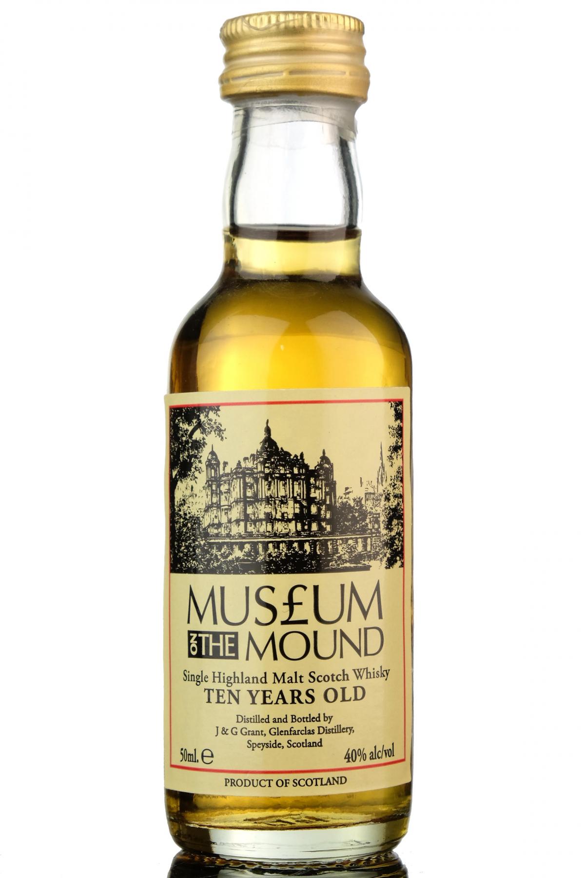 Glenfarclas 10 Year Old - Museum On The Mound Miniature