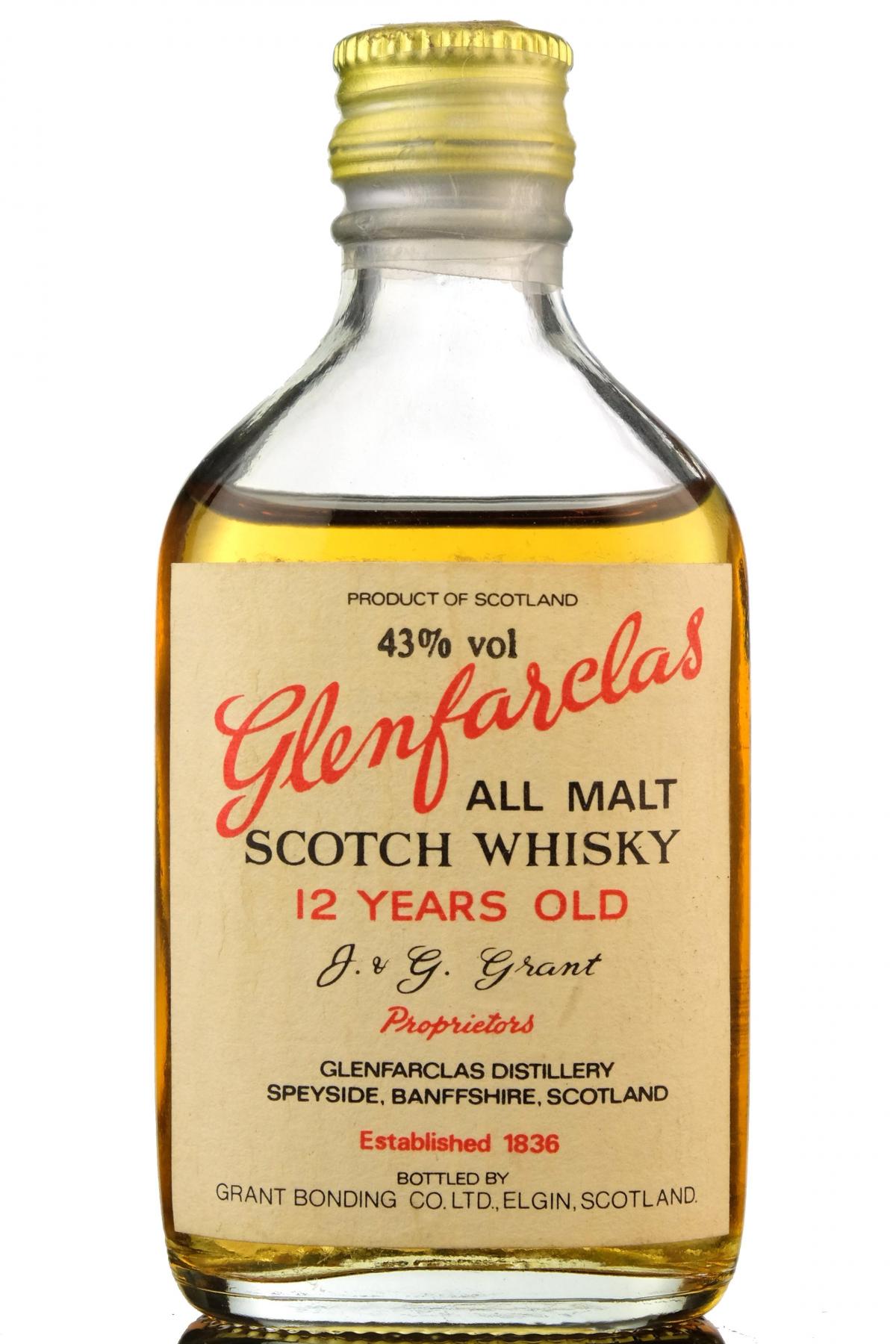Glenfarclas 12 Year Old Miniature
