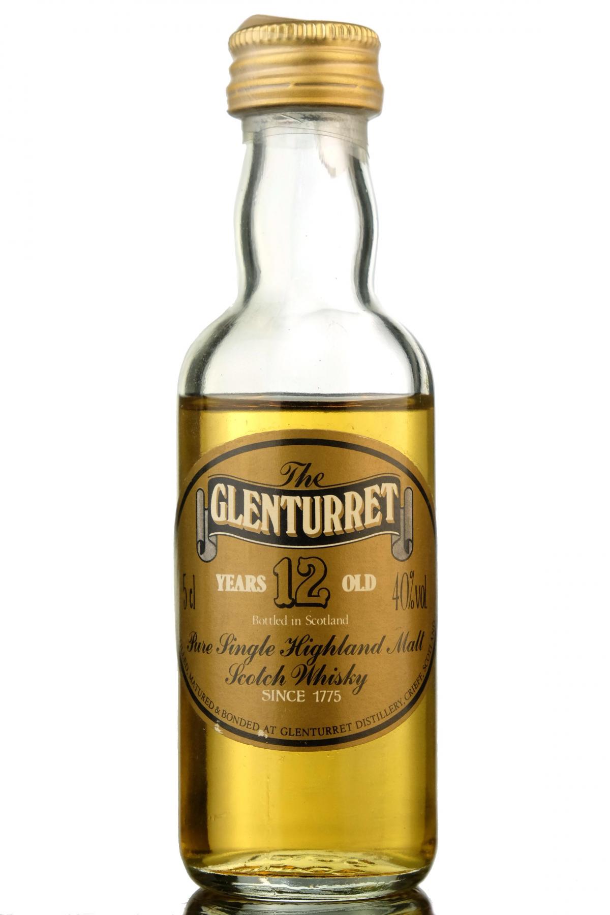 Glenturret 12 Year Old Miniature