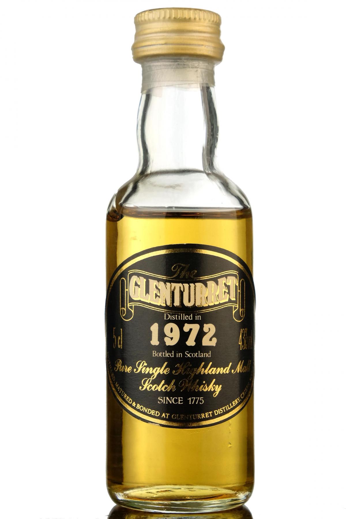 Glenturret 1972 Miniature