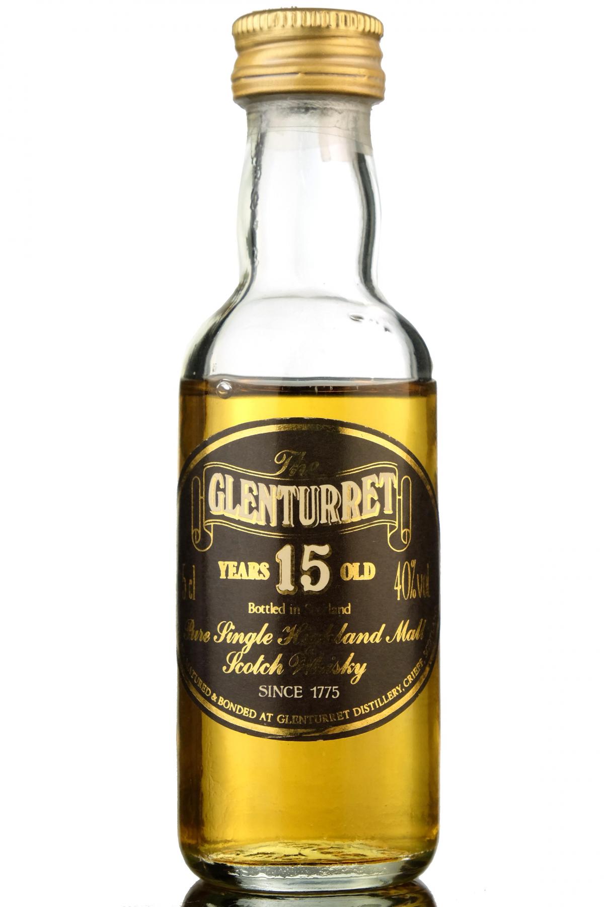 Glenturret 15 Year Old Miniature