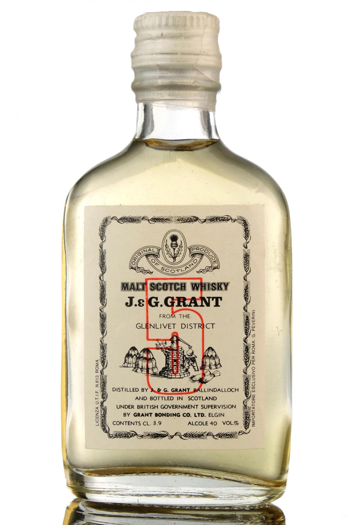 Glenlivet J&G Grant 5 Miniature