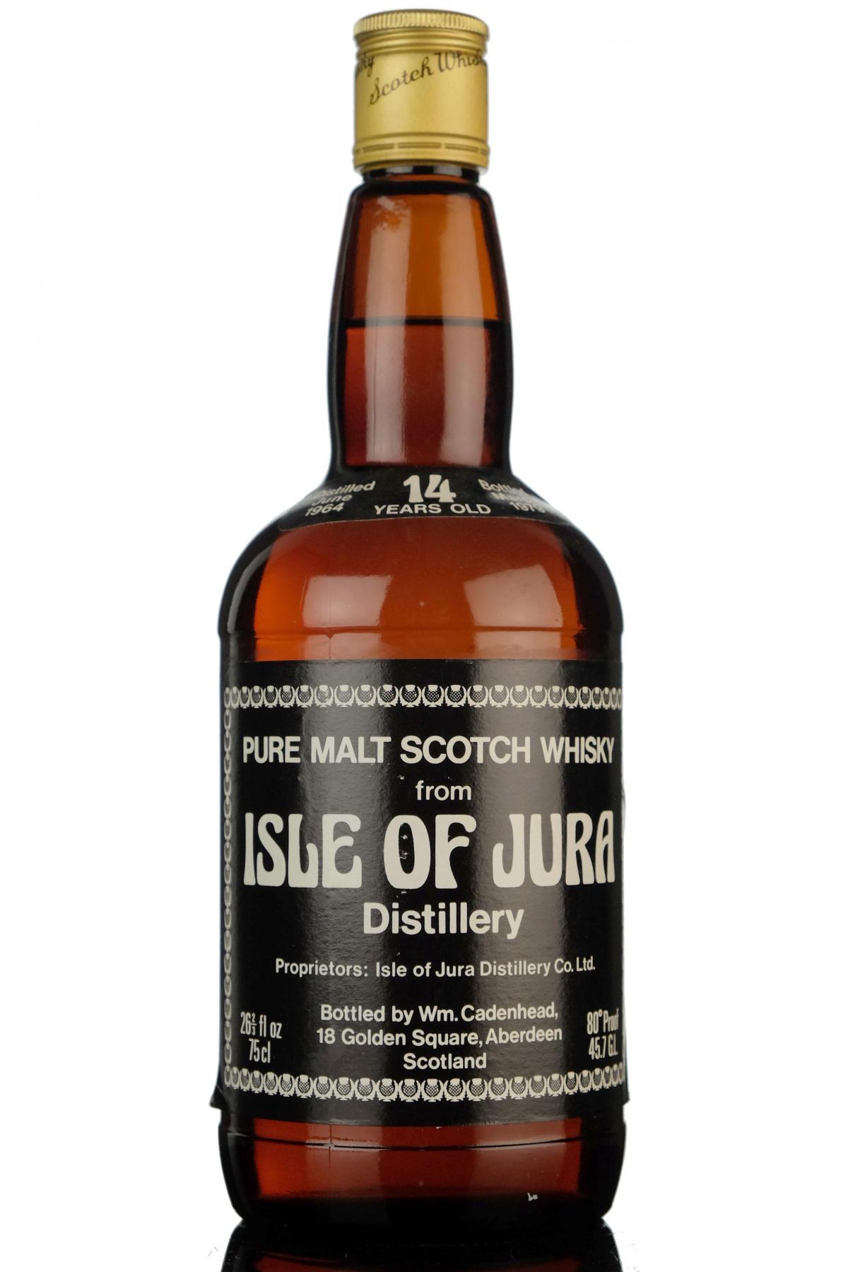 Isle Of Jura 1964-1979 - 14 Year Old - Cadenhead Dumpy