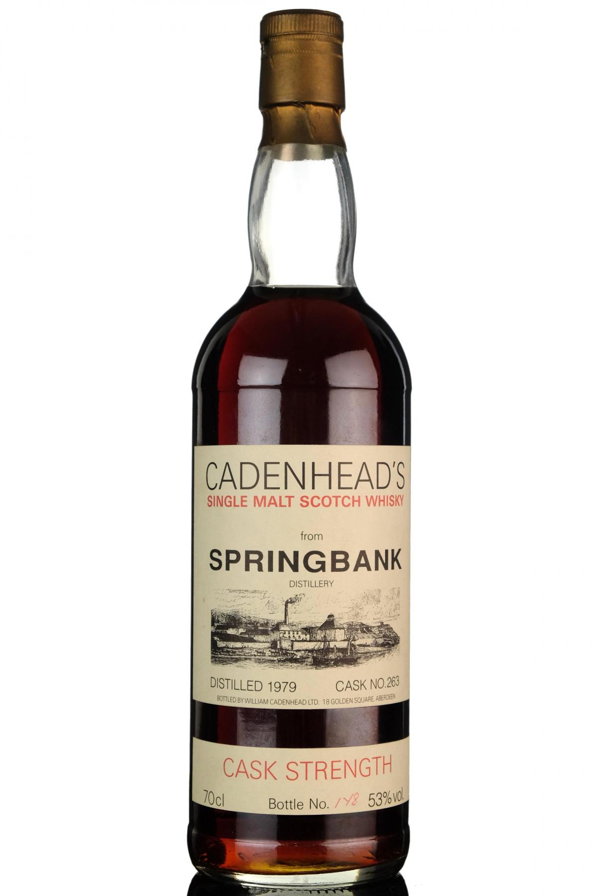 Springbank 1979 Cadenheads 263