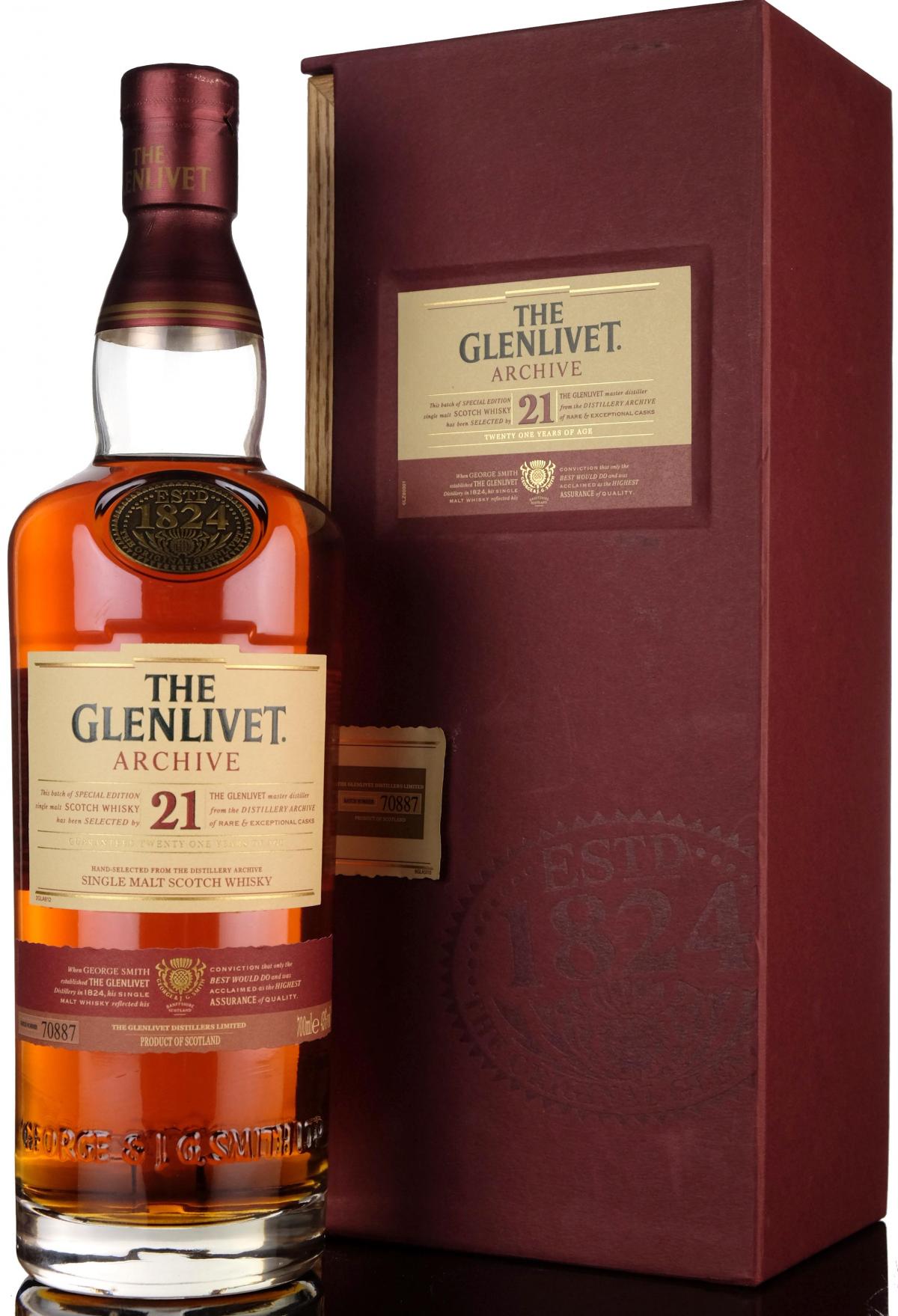 Glenlivet 21 Year Old - Archive