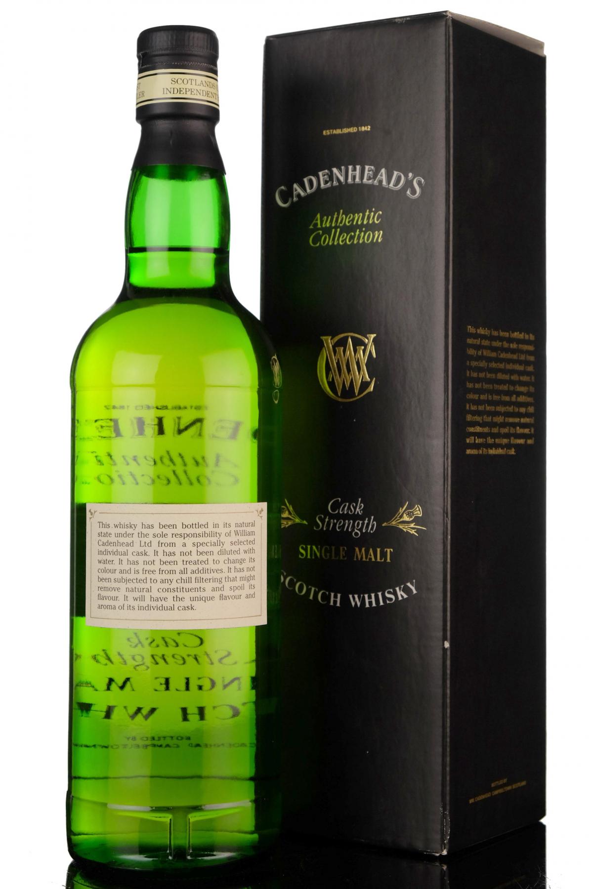 Banff 1976-1998 - 21 Year Old - Cadenheads Authentic Collection