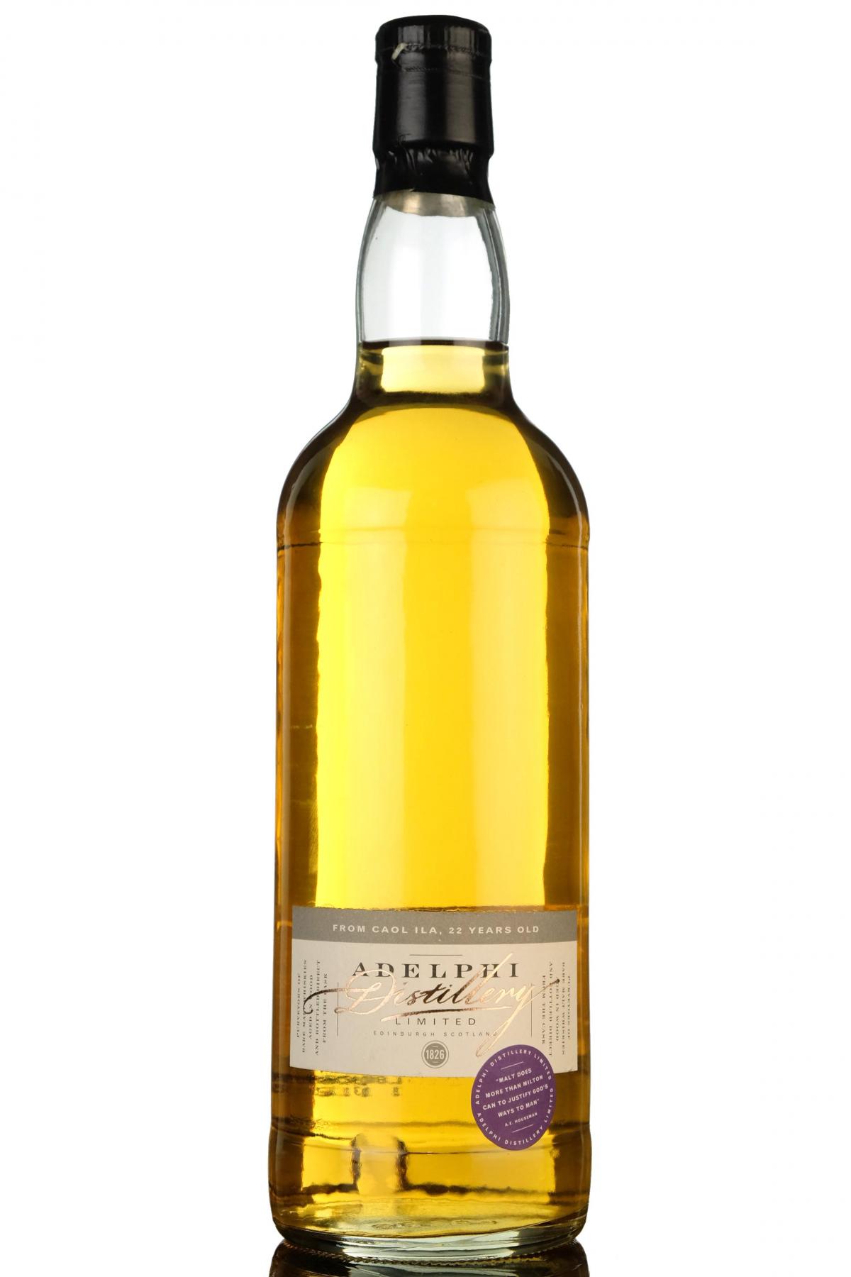Caol Ila 1976-1998 - 22 Year Old - Adelphi - Single Cask 8095