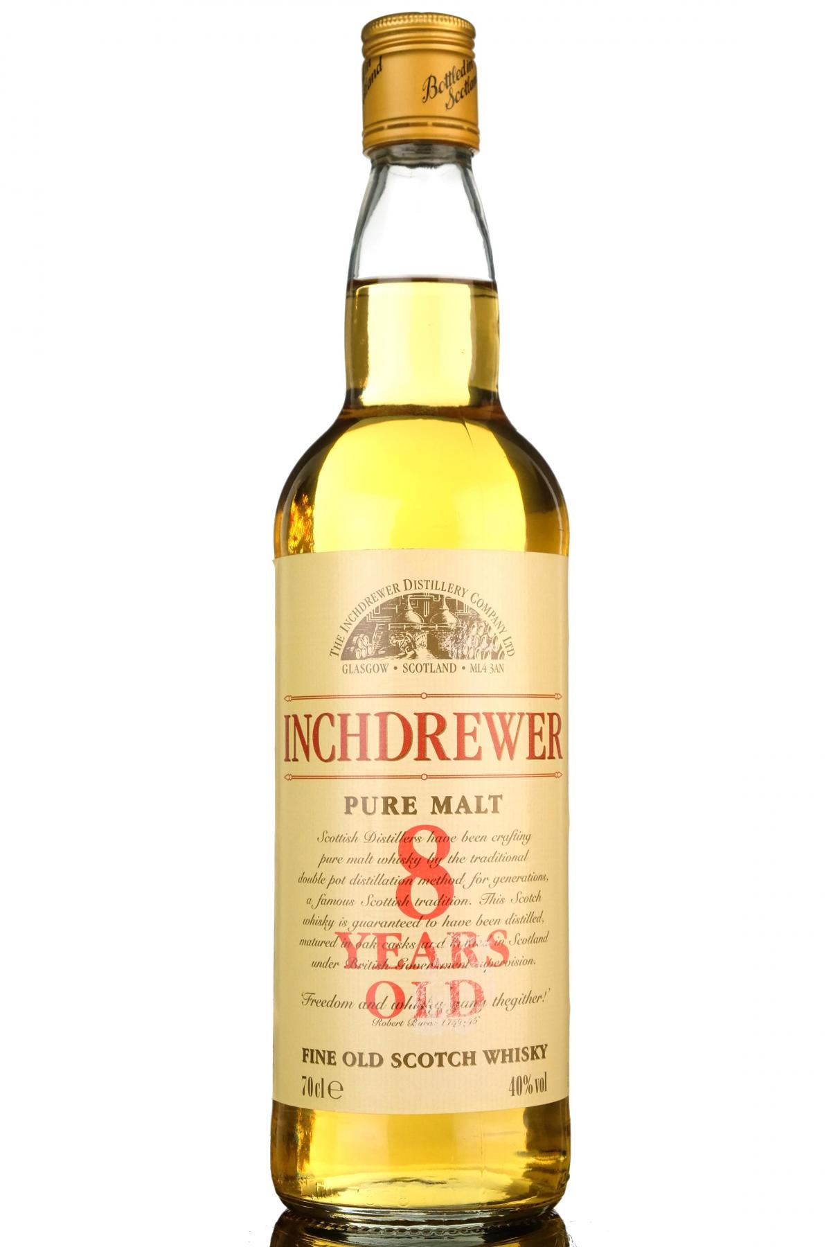 Inchdrewer 8 Year Old - Pure Malt