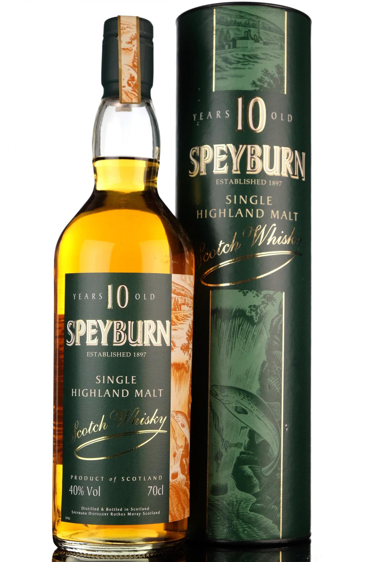 Speyburn 10 Year Old - Circa 2000